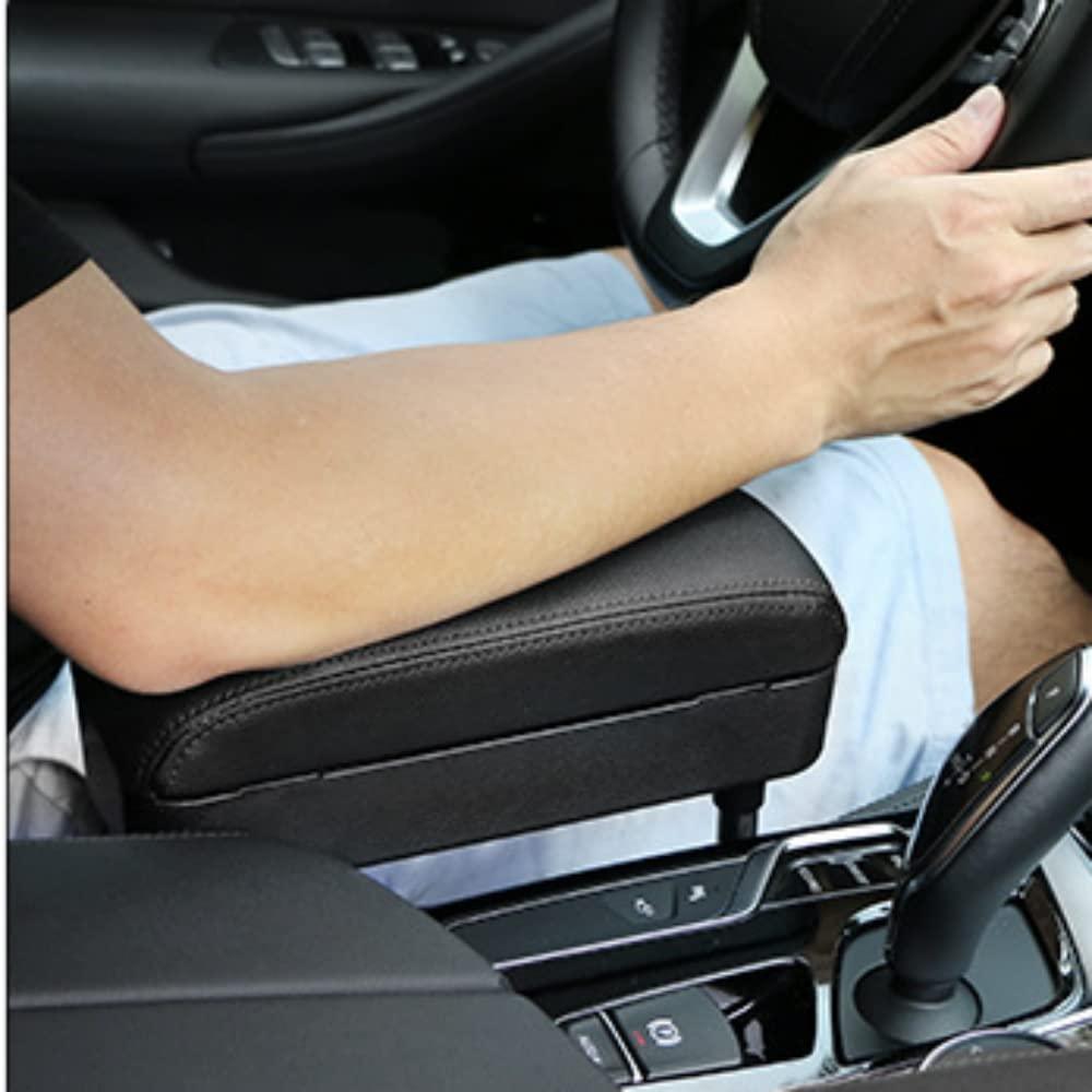 Wooinfeny Car Tissue Holder, Car Armrest Box Tissue Holder, Luxury