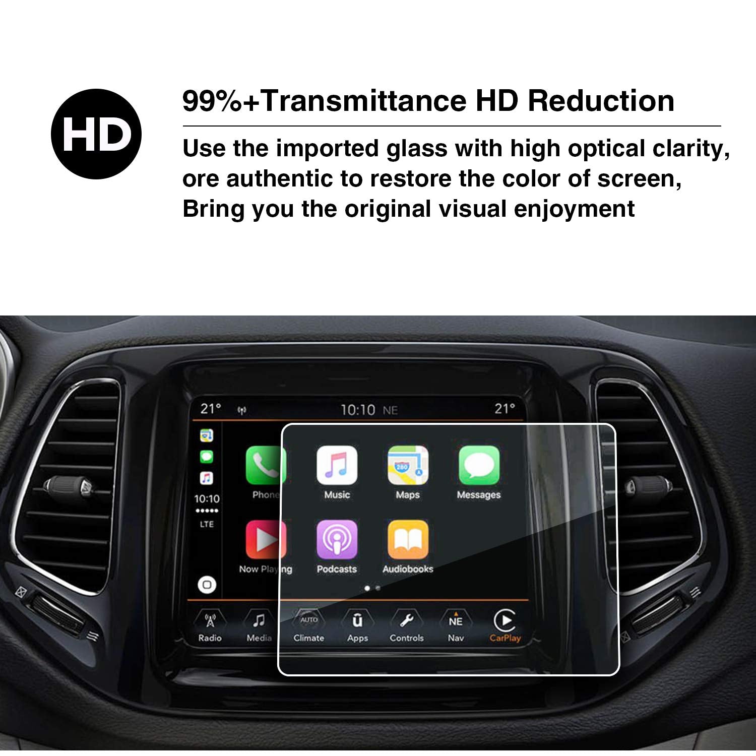Jeep Compass Screen Protector 2017+ - LFOTPP Car Accessories