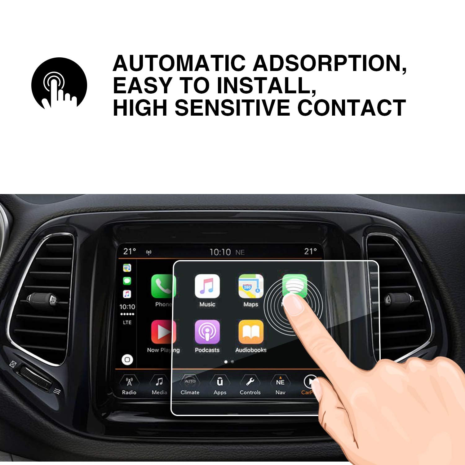 Jeep Compass Screen Protector 2017+ - LFOTPP Car Accessories