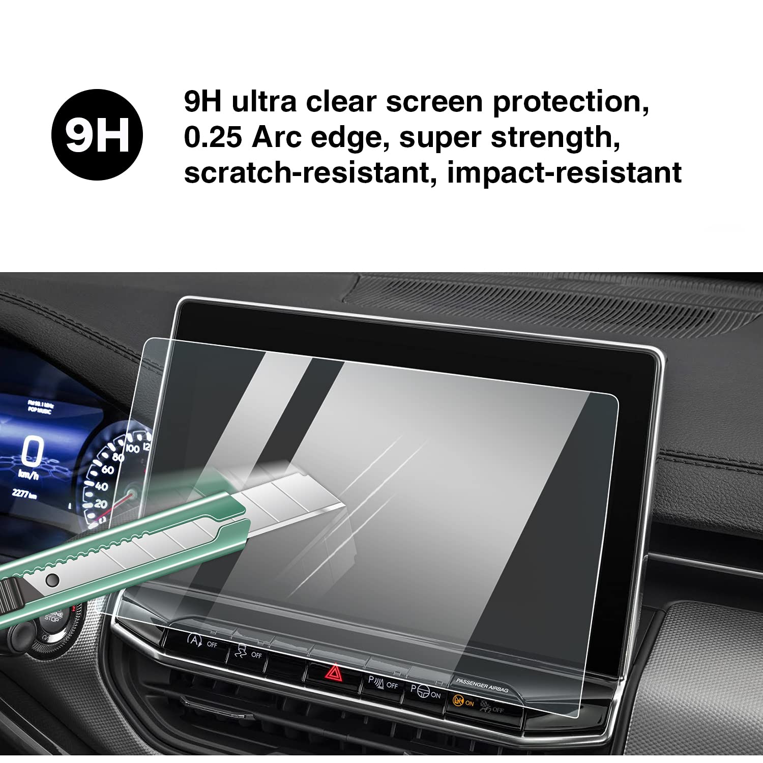 Jeep Compass Screen Protector 2017+ - LFOTPP Car Accessories