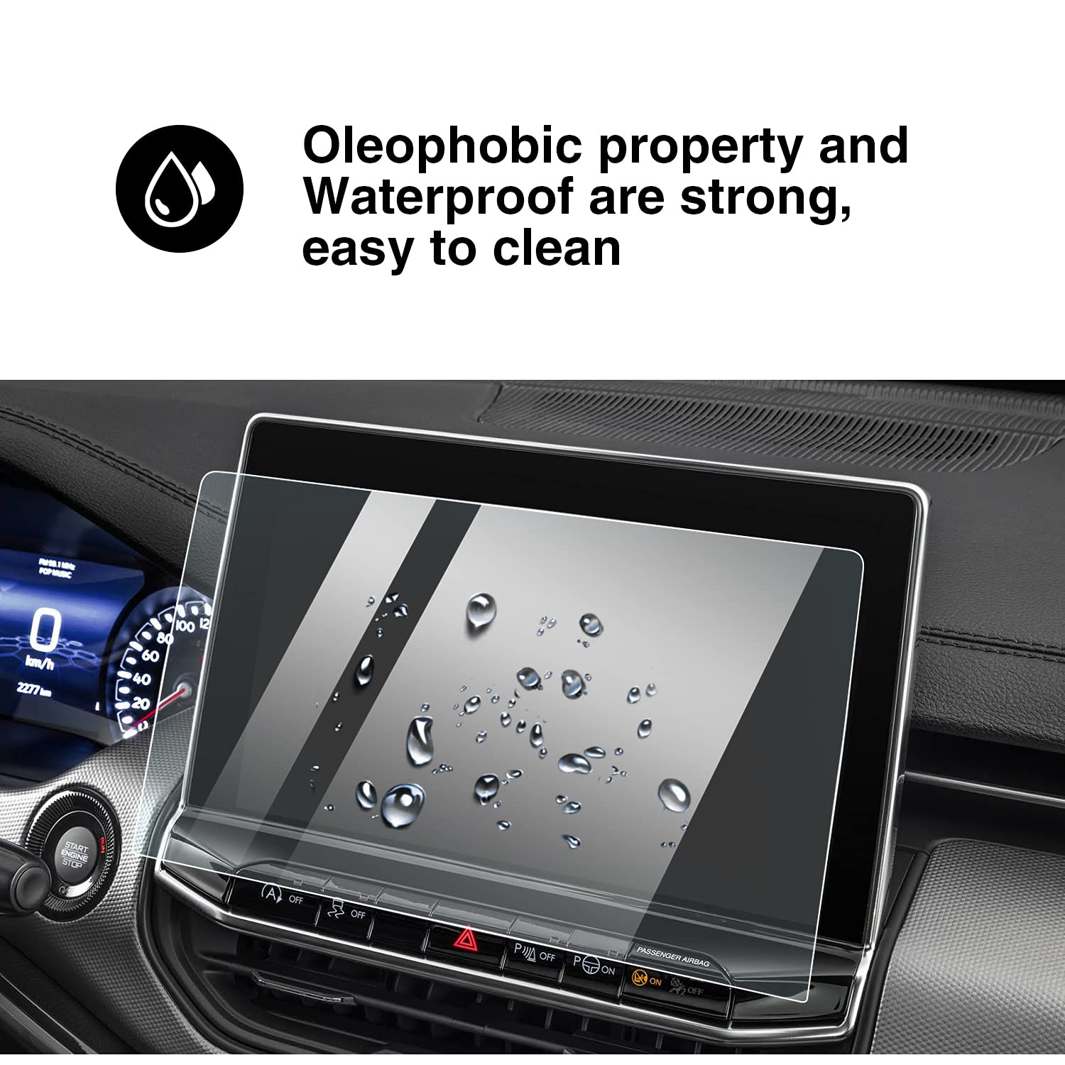Jeep Compass Screen Protector 2017+ - LFOTPP Car Accessories
