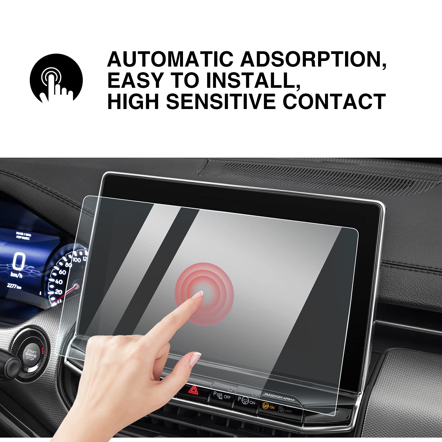 Jeep Compass Screen Protector 2017+ - LFOTPP Car Accessories