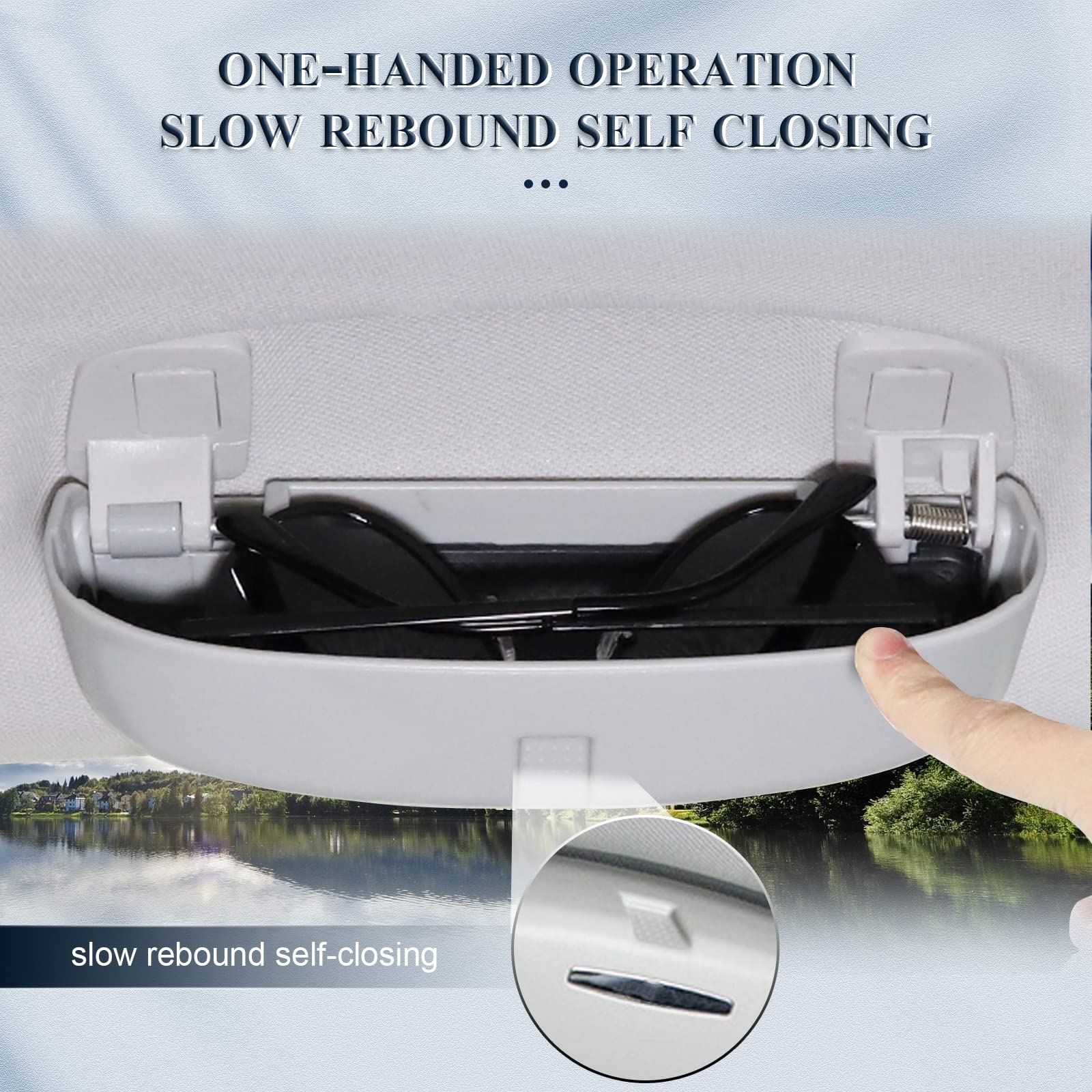 VW Golf 7 7.5 Glasses Case 2016+ - LFOTPP Car Accessories