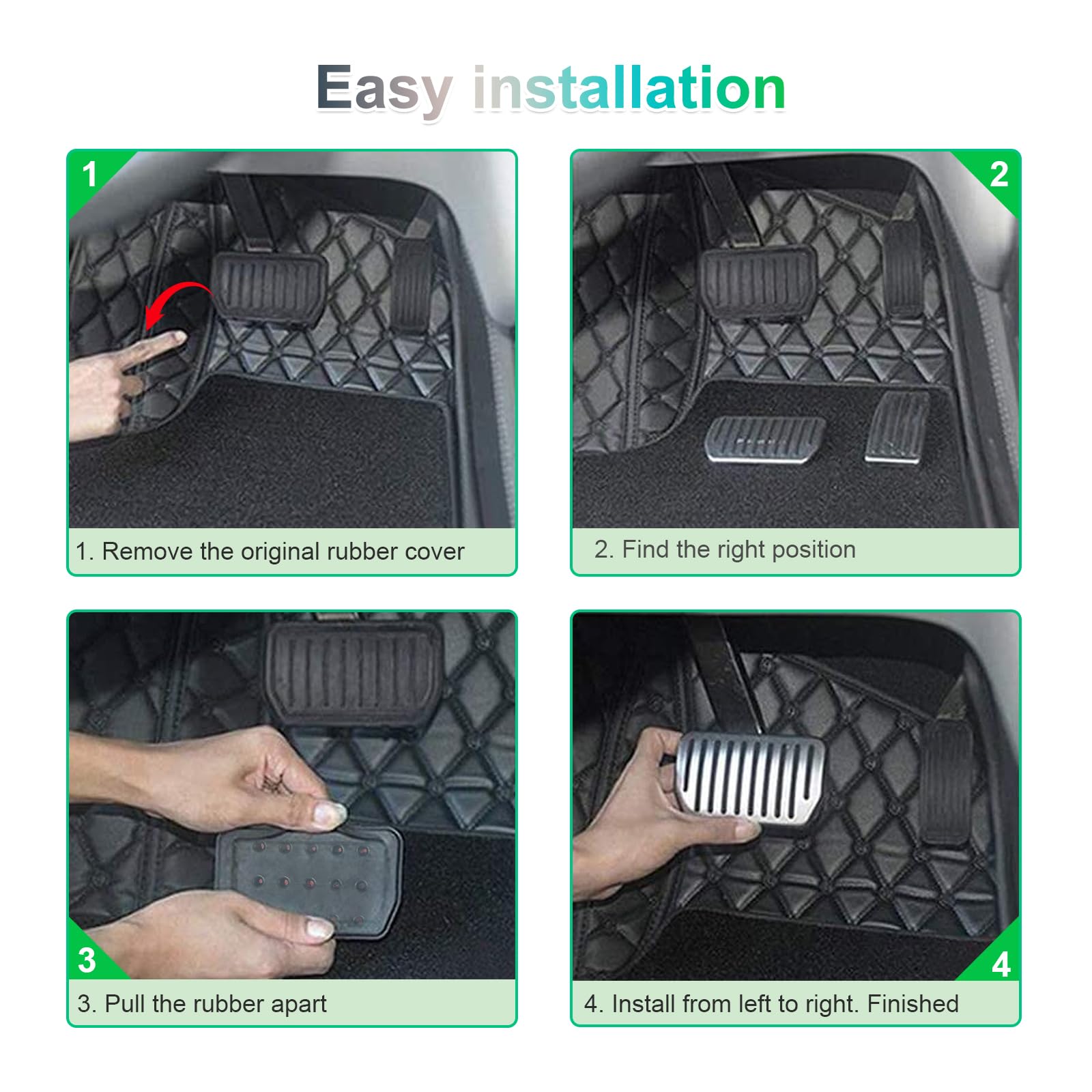 For Tesla Model 3 Model Y Pedal Cover for Accelerator and Brake 2022+