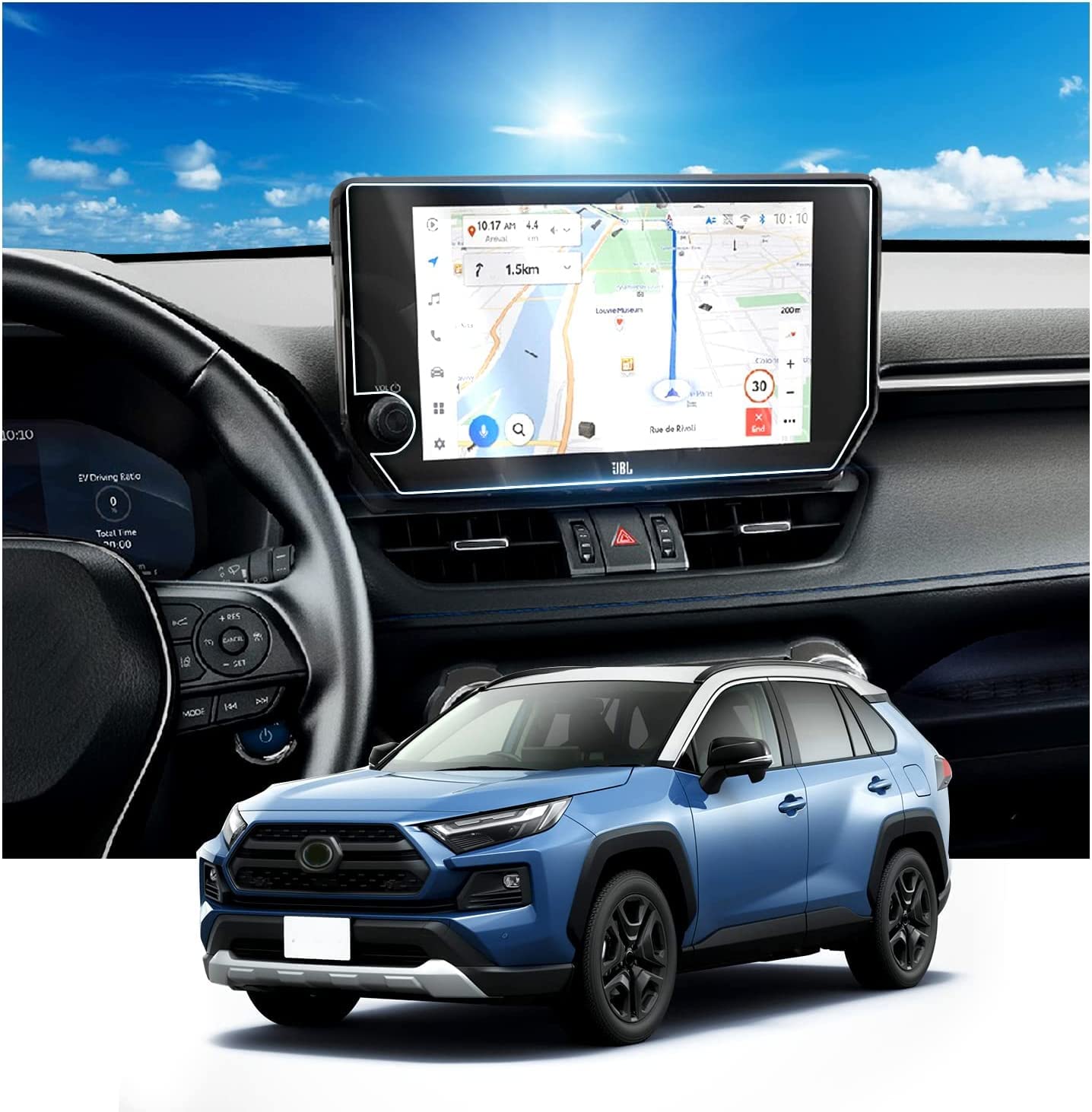 Toyota RAV4 10.5" Screen Protector 2023+ - LFOTPP Car Accessories