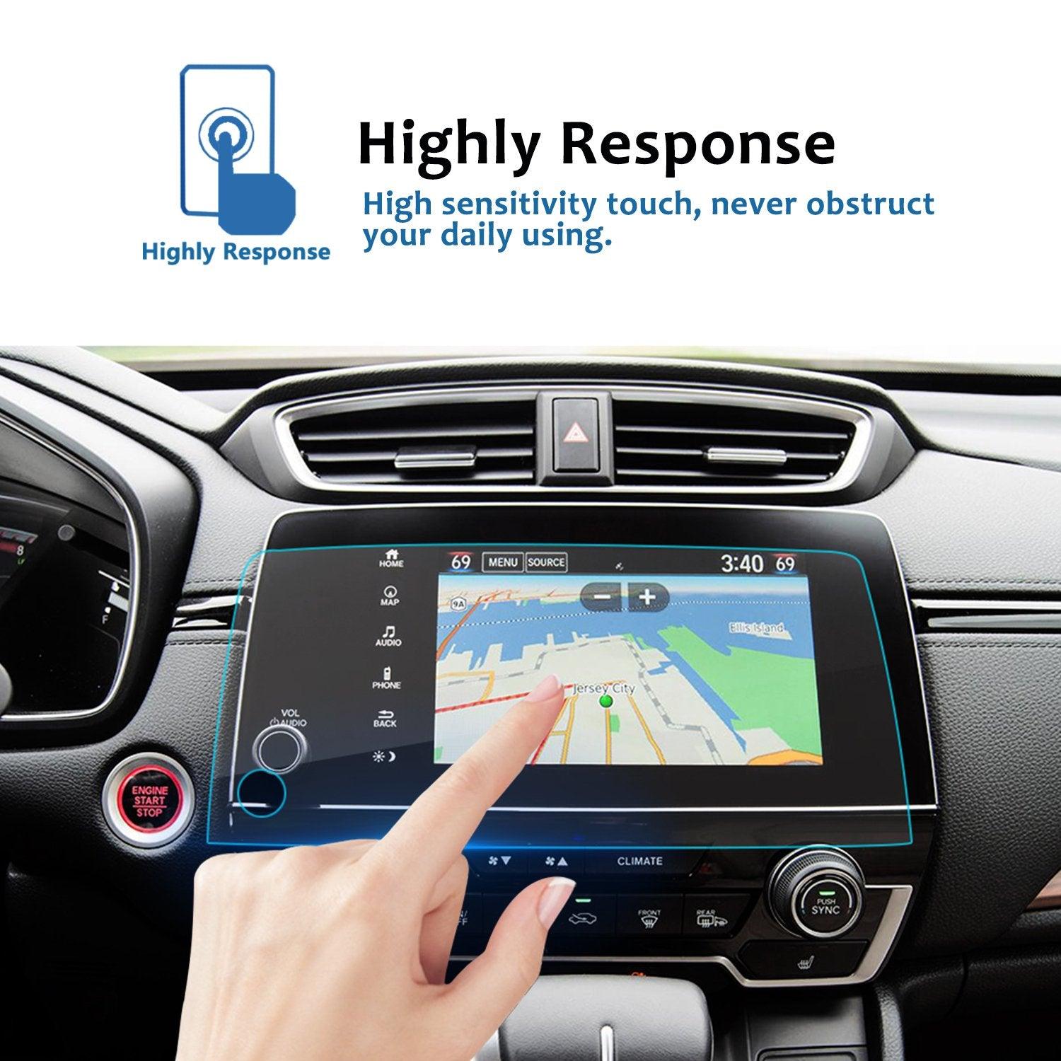2023 Honda CRV Screen Protector for 2017 2018 2019 2020 2021 2022 2023 Honda CRV EX EX-L Touring Accessories Glass Infotainment Display In-Dash Center Touch Car Navigation Screen Protector-lfotpp-auto-parts.myshopify.com