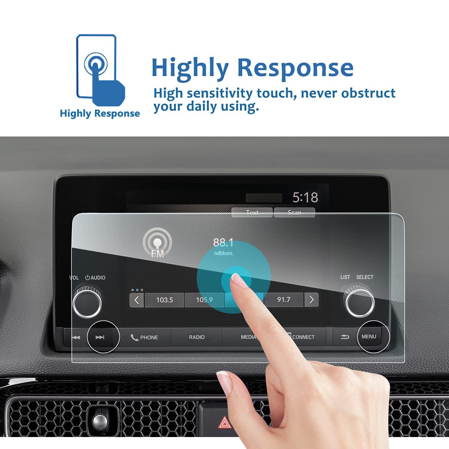 2023 Honda CRV Screen Protector for 2017 2018 2019 2020 2021 2022 2023 Honda CRV EX EX-L Touring Accessories Glass Infotainment Display In-Dash Center Touch Car Navigation Screen Protector-lfotpp-auto-parts.myshopify.com