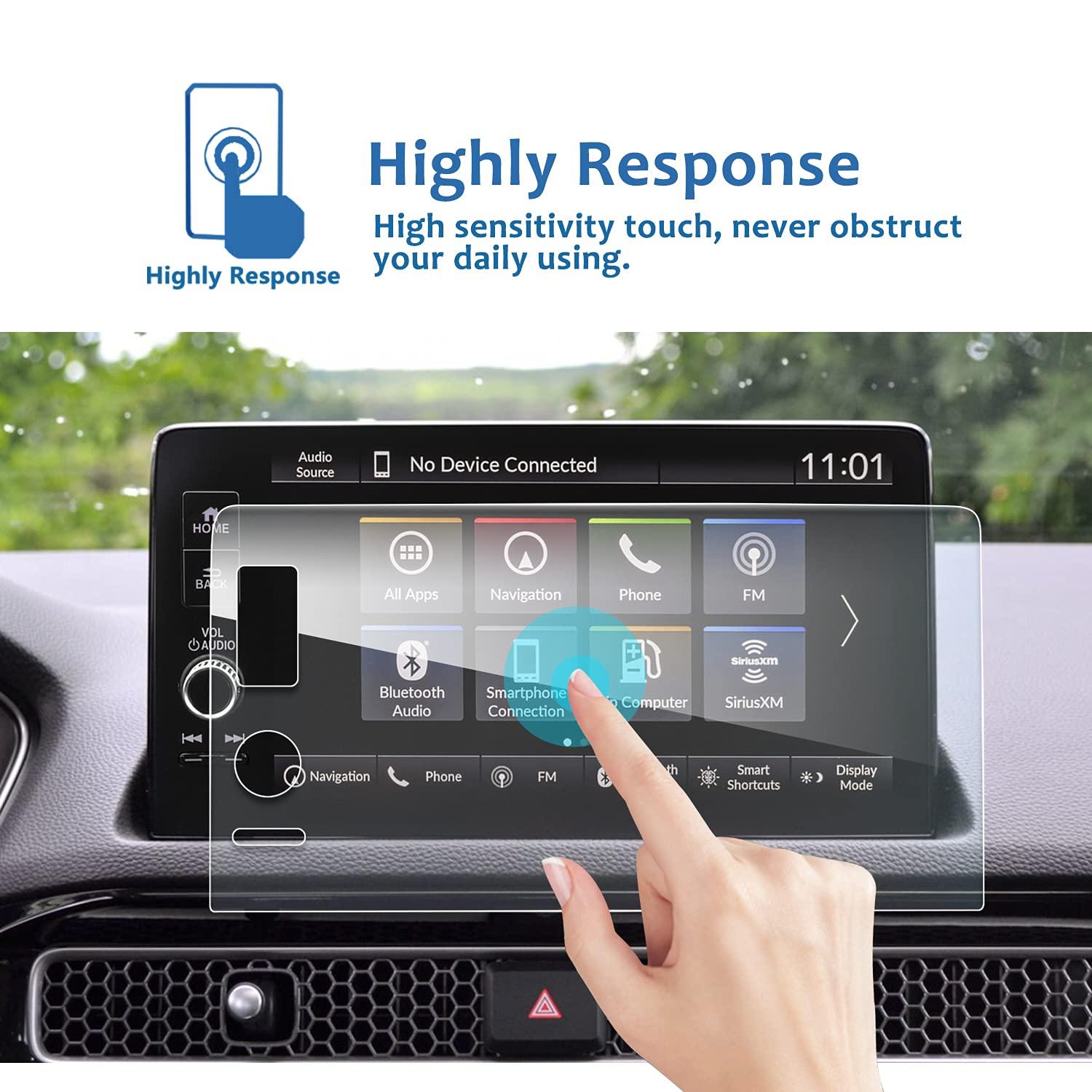2023 Honda CRV Screen Protector for 2017 2018 2019 2020 2021 2022 2023 Honda CRV EX EX-L Touring Accessories Glass Infotainment Display In-Dash Center Touch Car Navigation Screen Protector-lfotpp-auto-parts.myshopify.com