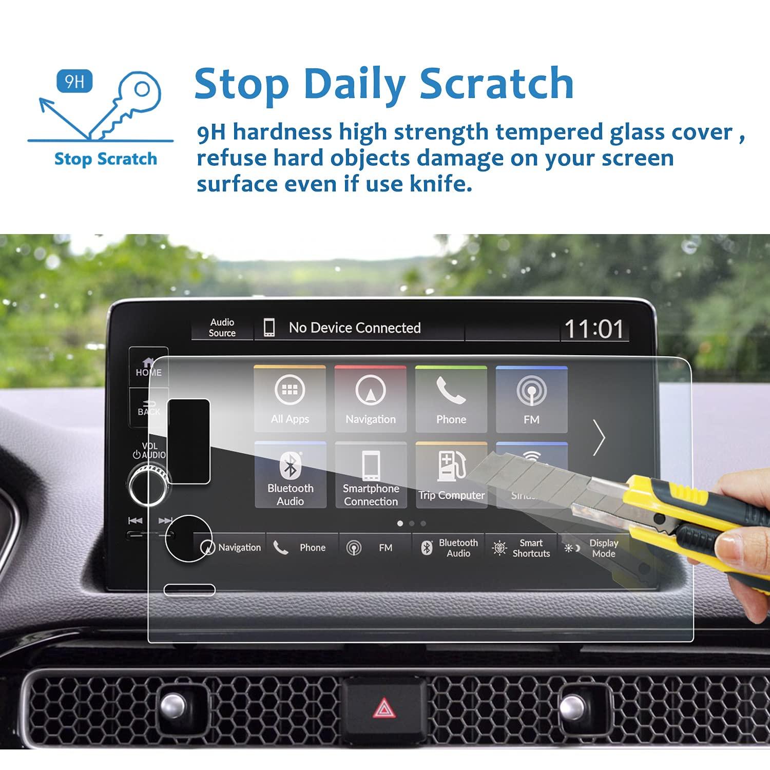 2023 Honda CRV Screen Protector for 2017 2018 2019 2020 2021 2022 2023 Honda CRV EX EX-L Touring Accessories Glass Infotainment Display In-Dash Center Touch Car Navigation Screen Protector-lfotpp-auto-parts.myshopify.com