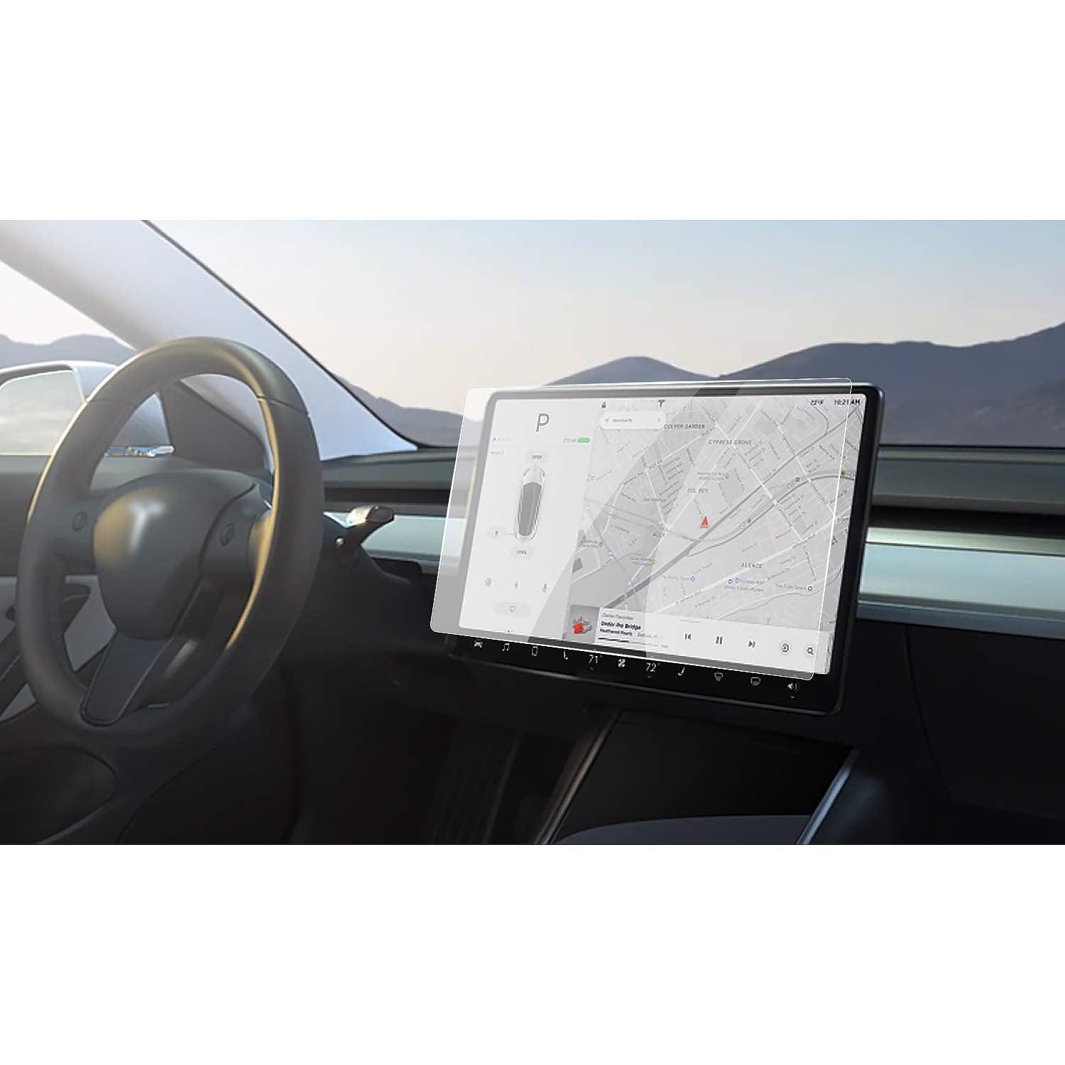 2018 2019 2020 2021 2022 Tesla Model 3 2020 2021 2022 Model Y 15" Center Control Touchscreen Car Navigation Tempered Glass Touch Screen Protector, P50 P65 P80 P80D Accessories 9H Anti-Scratch Shock Resistant-lfotpp-auto-parts.myshopify.com