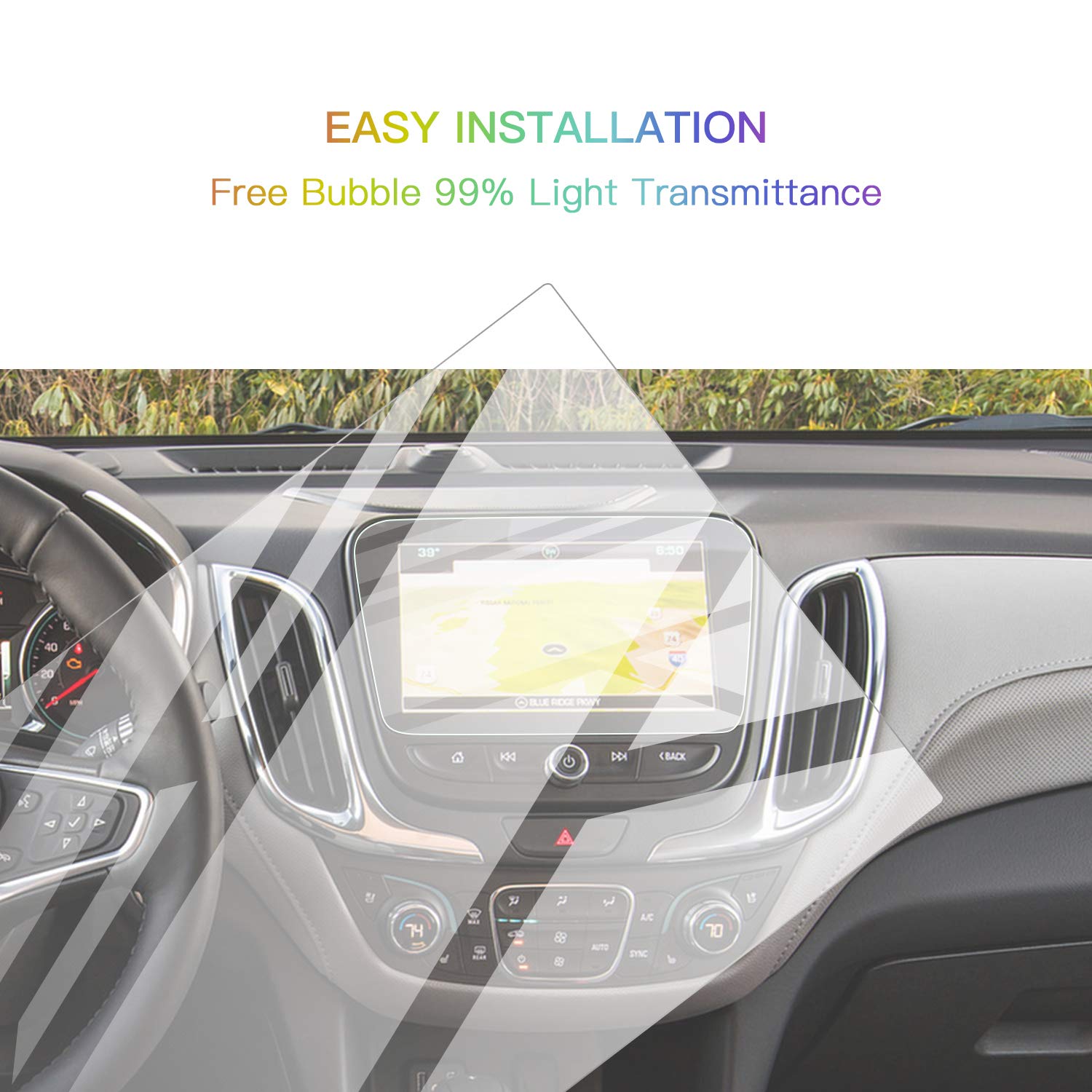 Chevy Equinox 8" Screen Protector 2018+ - LFOTPP Car Accessories