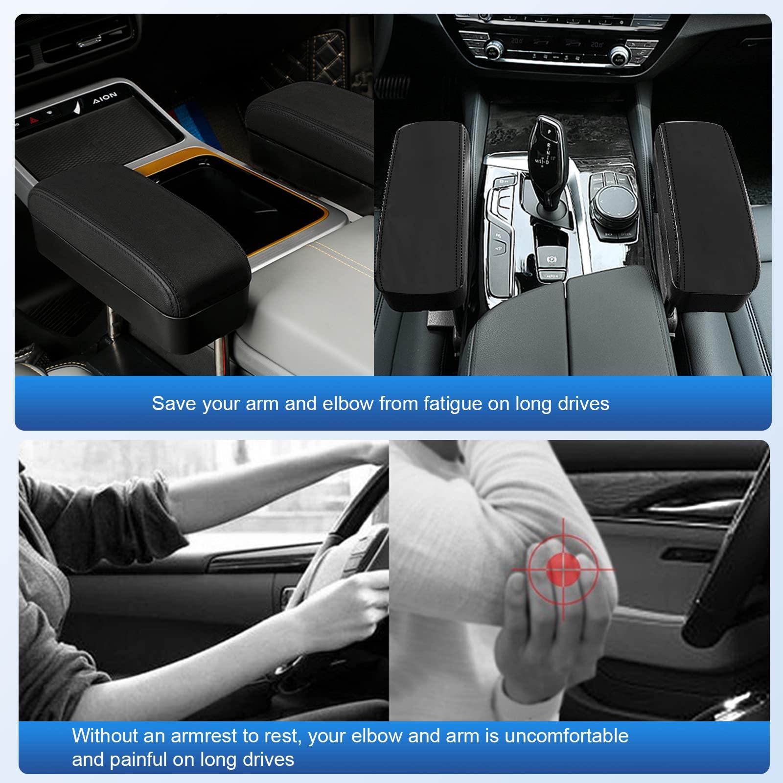 LFOTPP Car Leather Armrest with Storage box for Seat Ateca Cupra, Adjustable Centre Console Holder Organizer Container-lfotpp-auto-parts.myshopify.com
