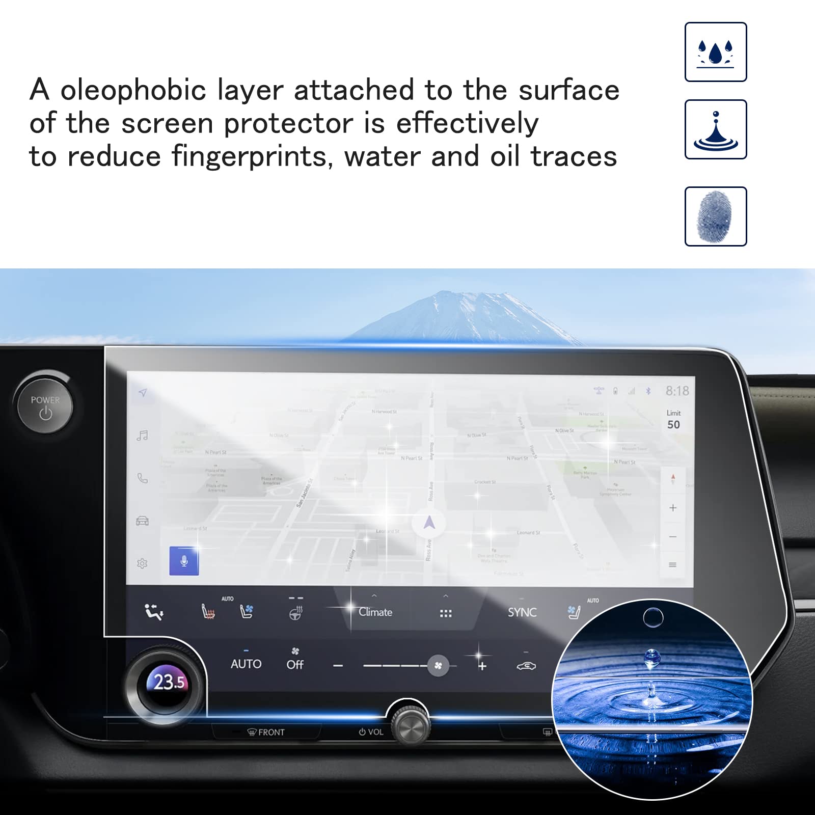 Lexus RX 14“ Screen Protector 2023+ - LFOTPP Car Accessories
