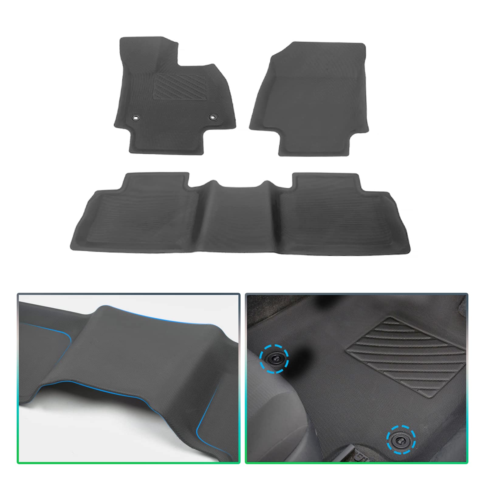Toyota RAV4 Floor Mats Trunk Mats 2019+ - LFOTPP Car Accessories