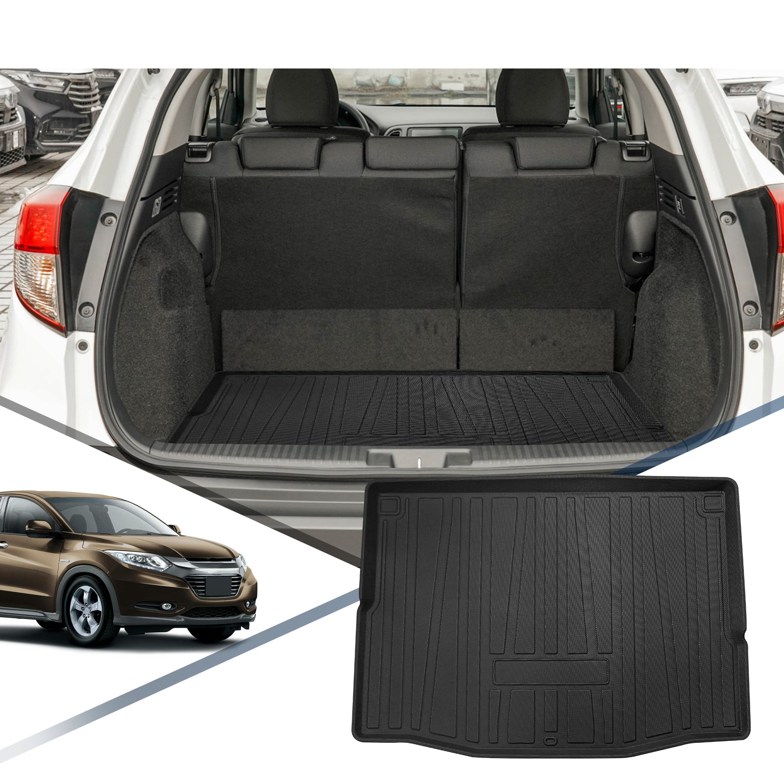 Honda Vezel 2nd generation RV series HR-V Trunk Mats 2021+ - LFOTPP Car Accessories