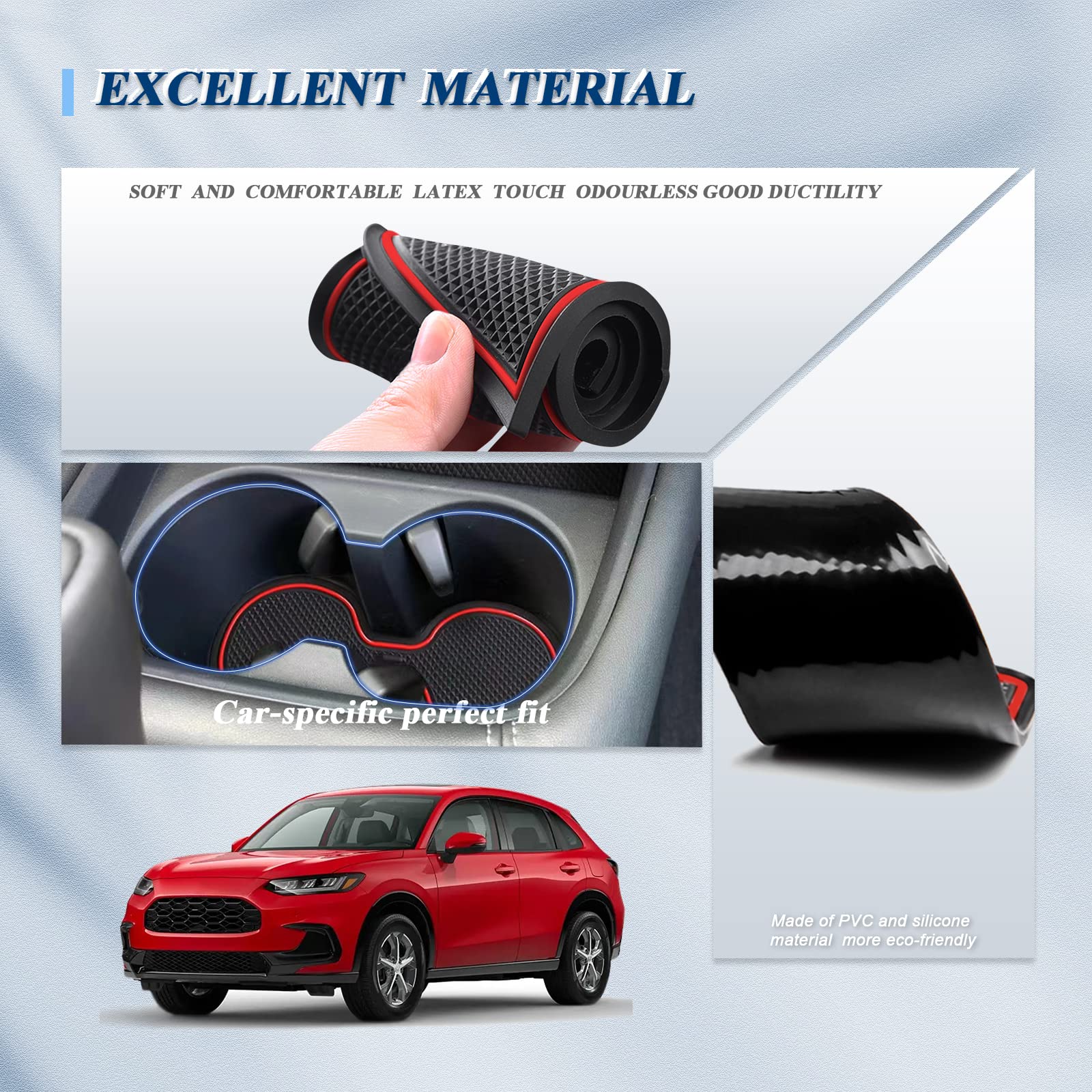 Honda HR-V Door Slot Mats 2023+ - LFOTPP Car Accessories