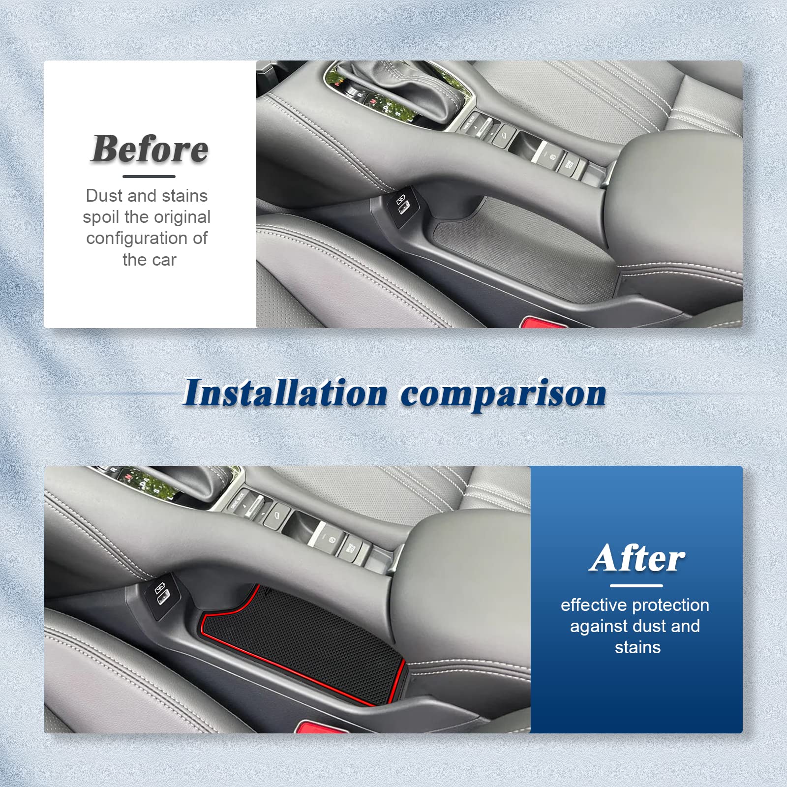 Honda HR-V Door Slot Mats 2023+ - LFOTPP Car Accessories