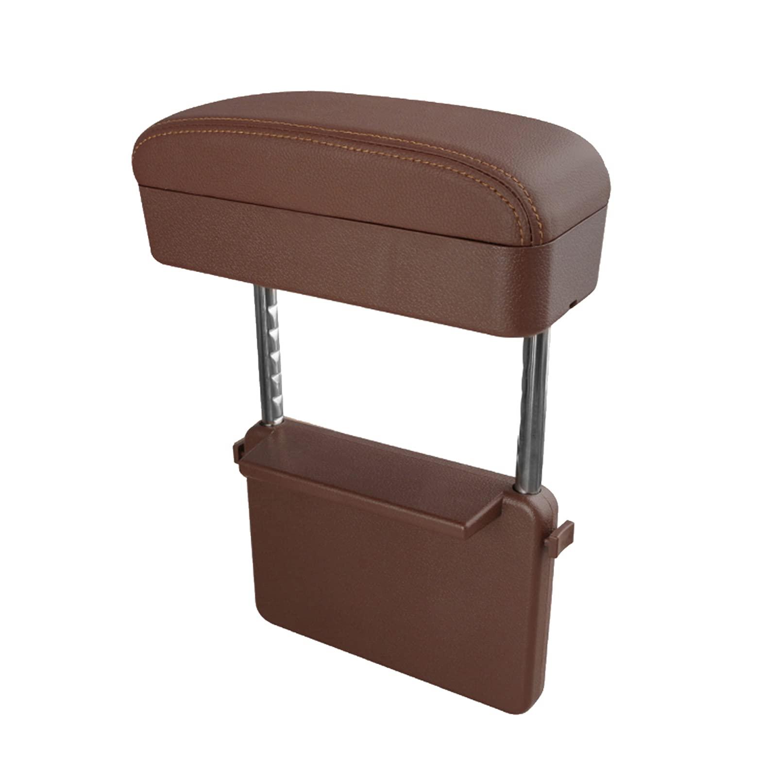 LFOTPP Car Leather Armrest with Storage box for Seat Ateca Cupra, Adjustable Centre Console Holder Organizer Container-lfotpp-auto-parts.myshopify.com