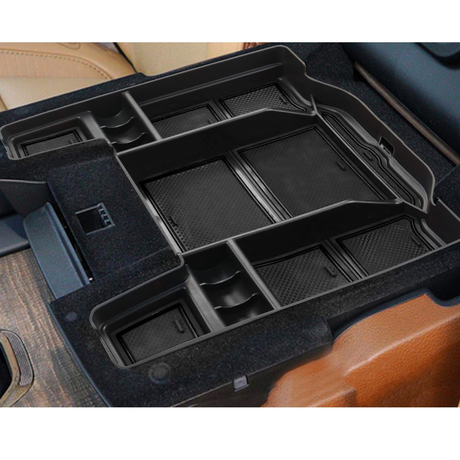 Dodge RAM 1500 Center Console Organizer Tray 2019+ - LFOTPP Car Accessories