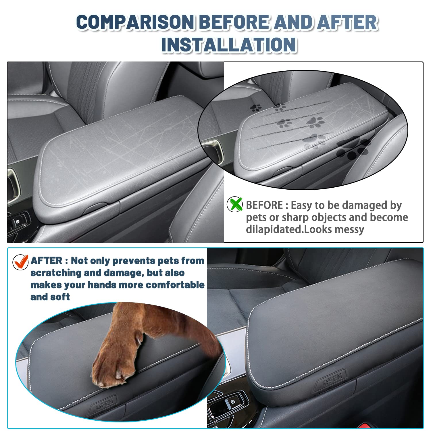 Lexus NX Car Armrest Cover 2022+ - LFOTPP Car Accessories