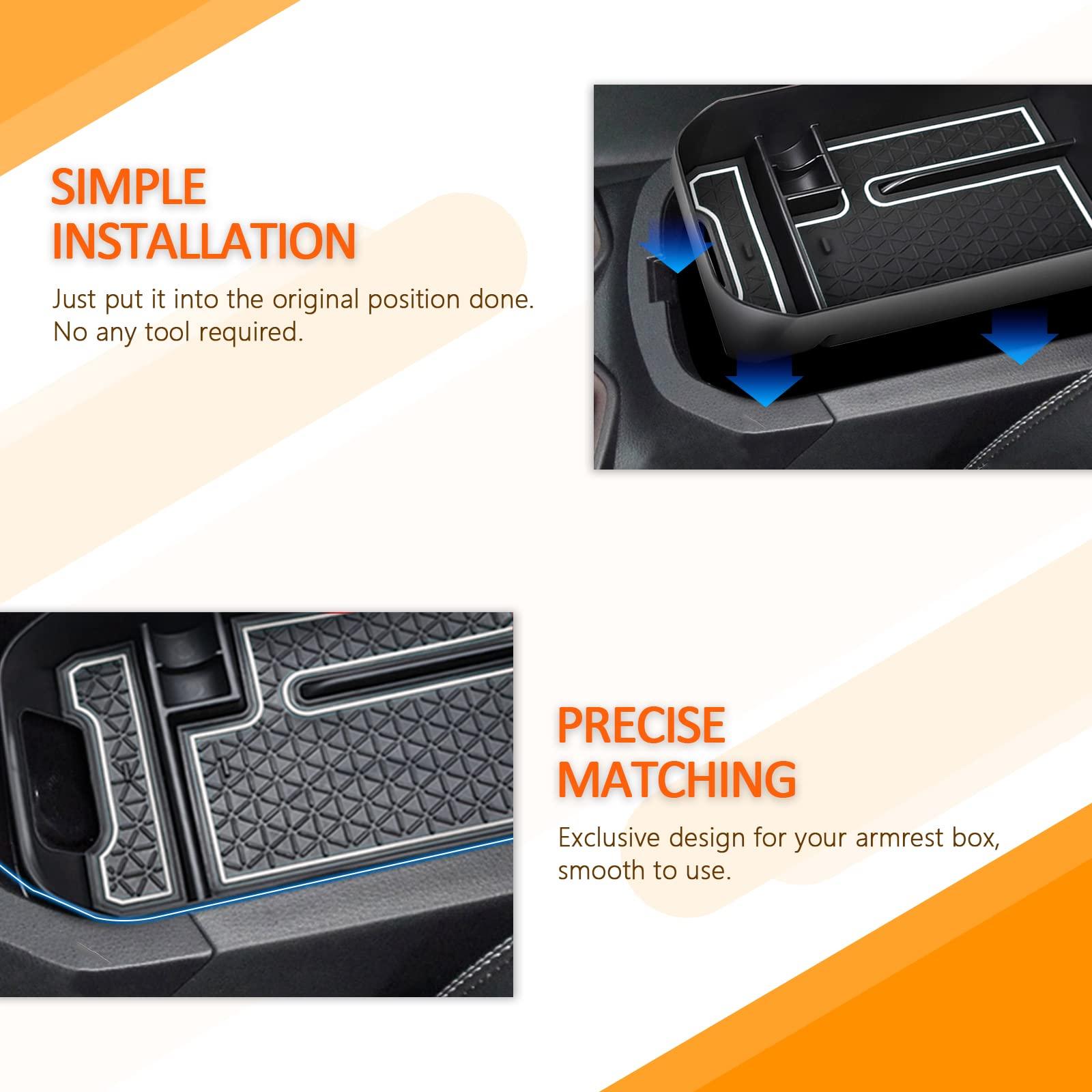 Toyota RAV4 Center Armrest Storage Tray 2020+ - LFOTPP Car Accessories
