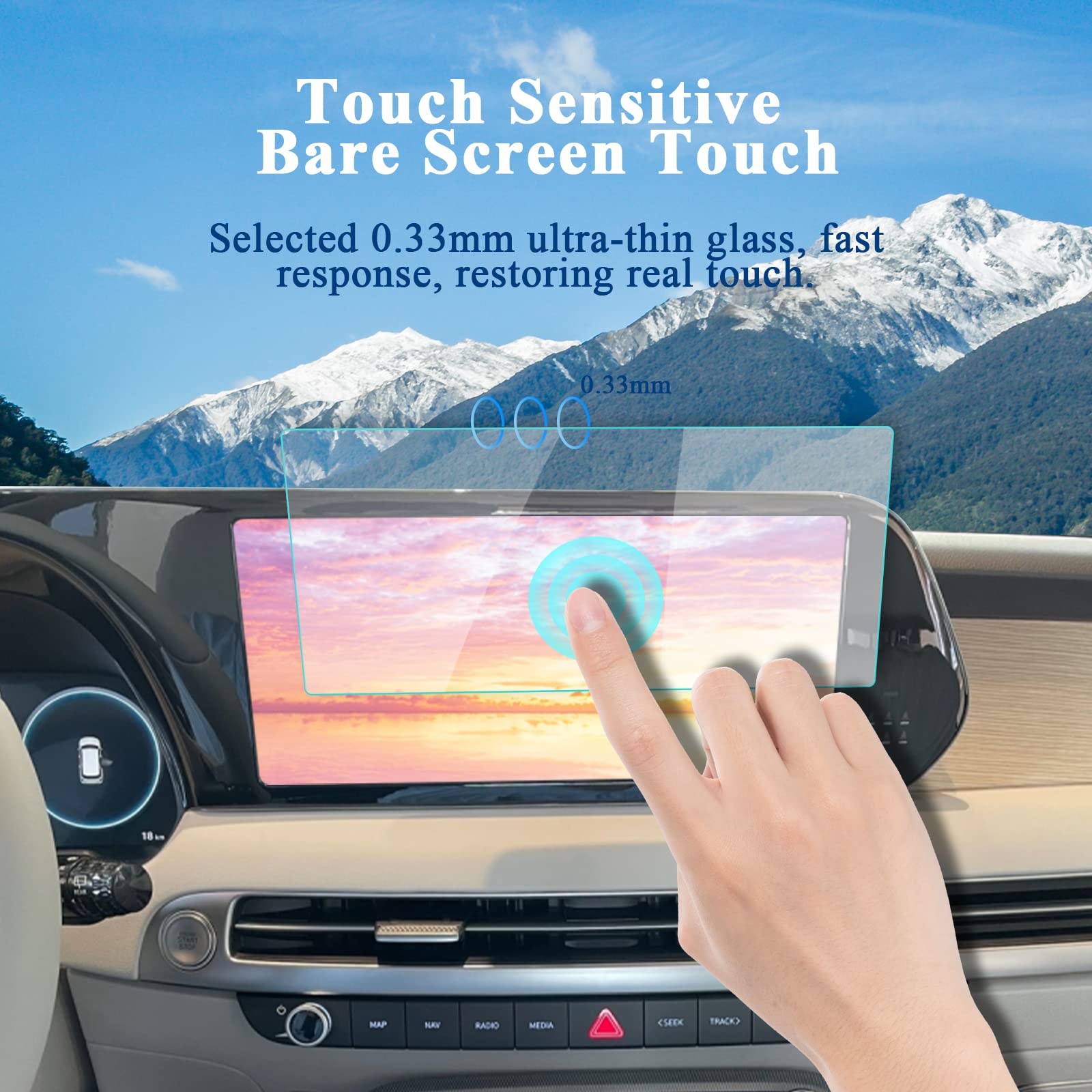 Hyundai Palisade Nano Screen Protector 2020+ - LFOTPP Car Accessories