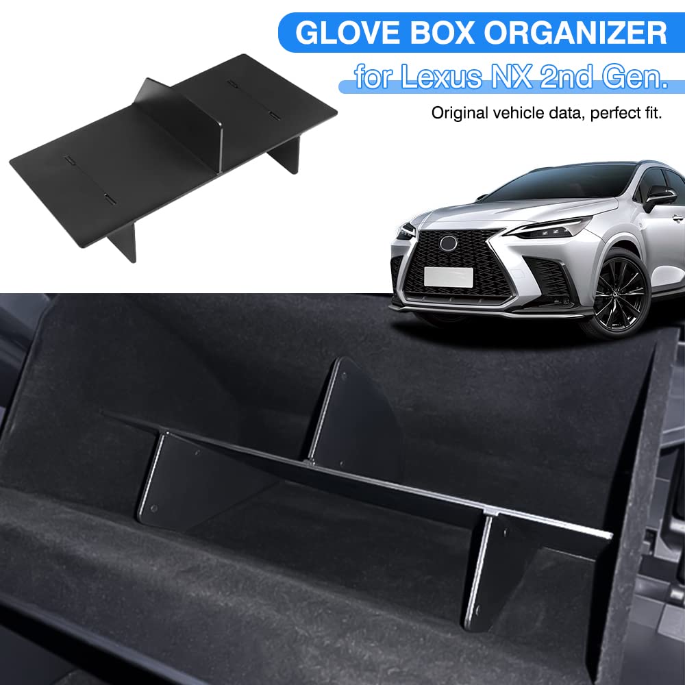 Lexus NX Glove Box Shelves 2022+ - LFOTPP Car Accessories