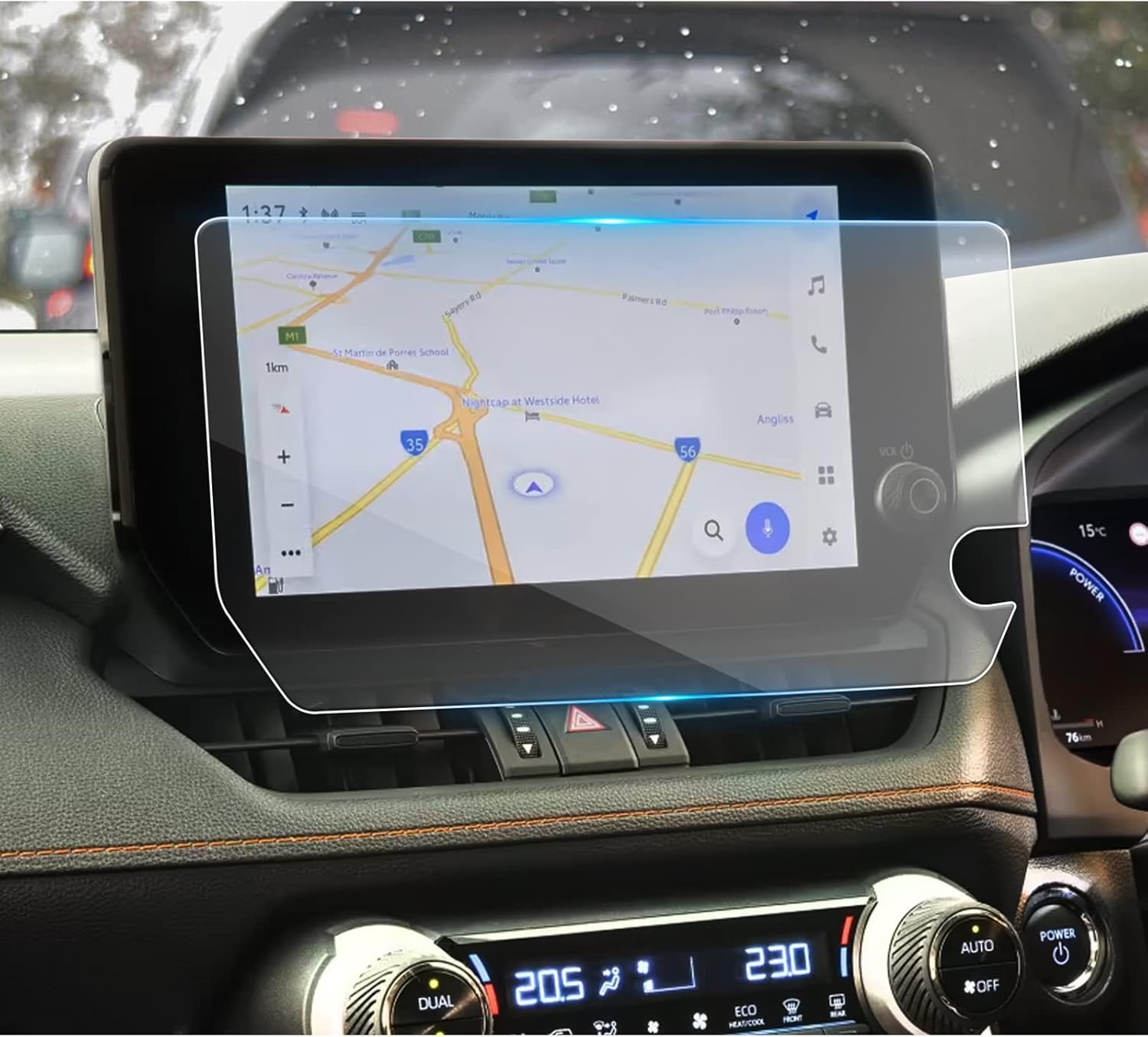 Toyota RAV4 10,5" Displayschutzfolie 2023+