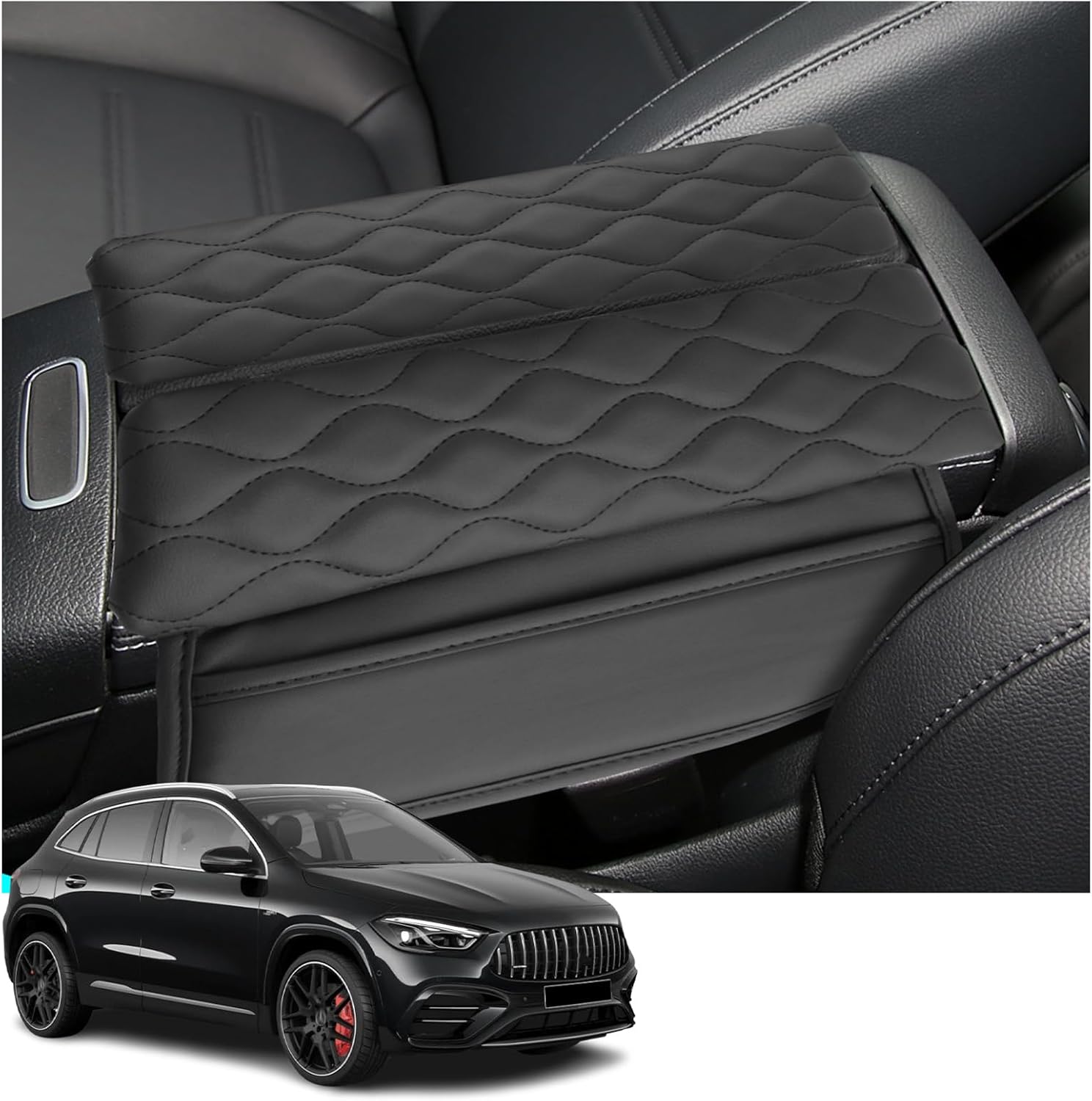 Mercedes GLA H247/ CLA C118/ GLB X247/ EQA/EQB Center Console Armrest Cover 2020+