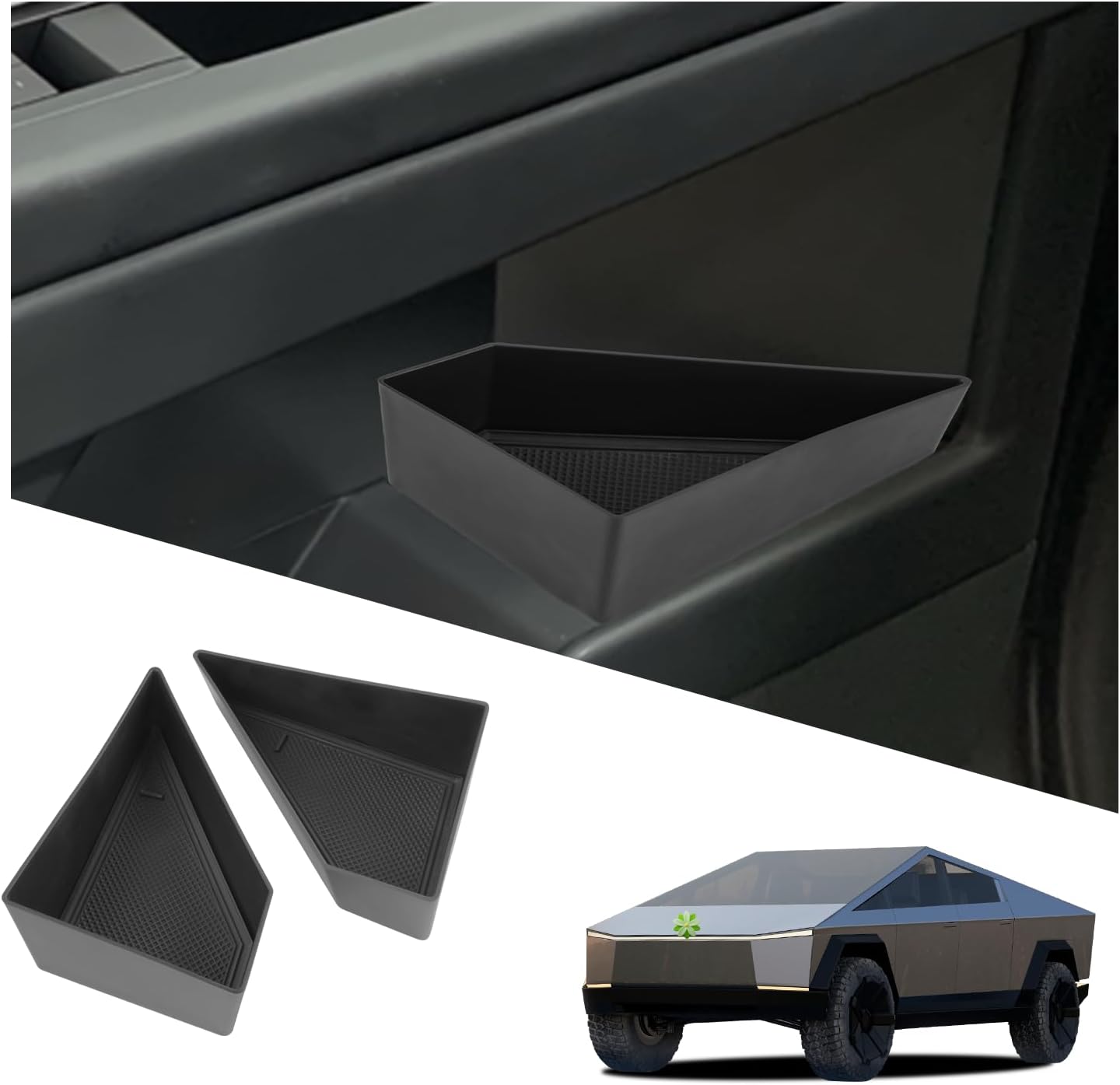 Tesla Cybertruck Door Side Storage Tray 2024 2025+