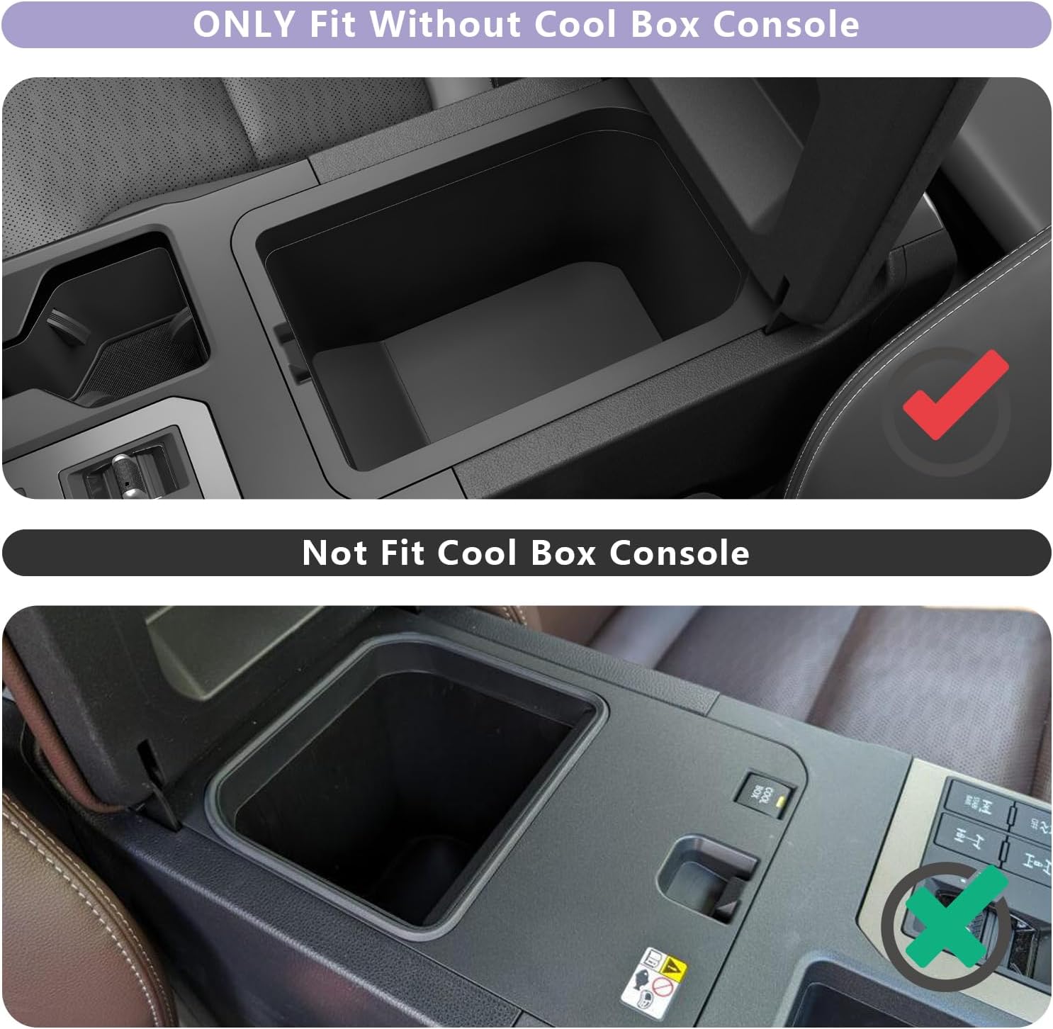 For Toyota Land Cruiser LC250 Prado J250 Center Armrest Organizer 2024 2025 2026