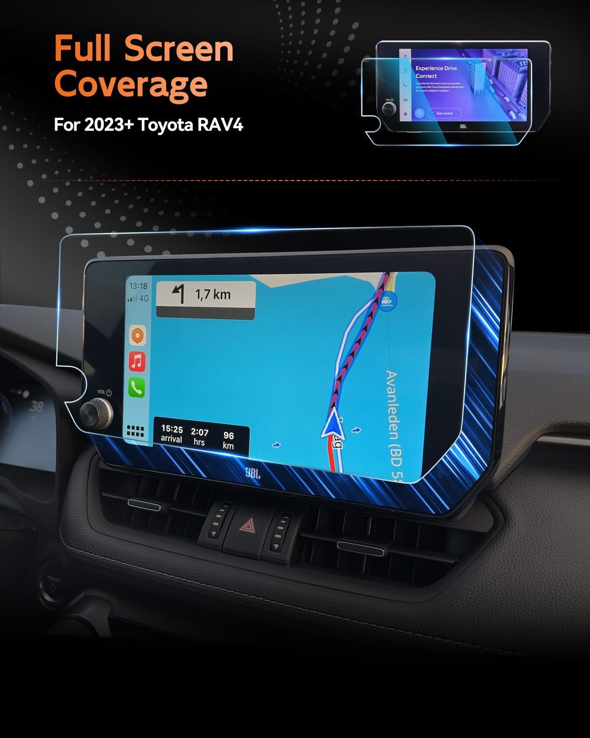 Toyota RAV4 10,5" Displayschutzfolie 2023+