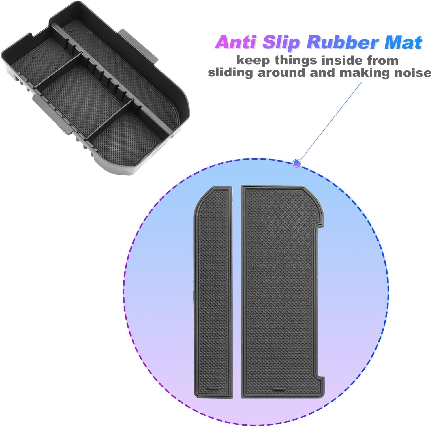 For Toyota Land Cruiser LC250 Prado J250 Center Armrest Organizer 2024 2025 2026