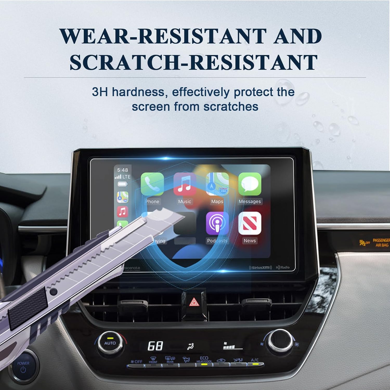 For Toyota RAV4 12.3" Screen Protector 2023+