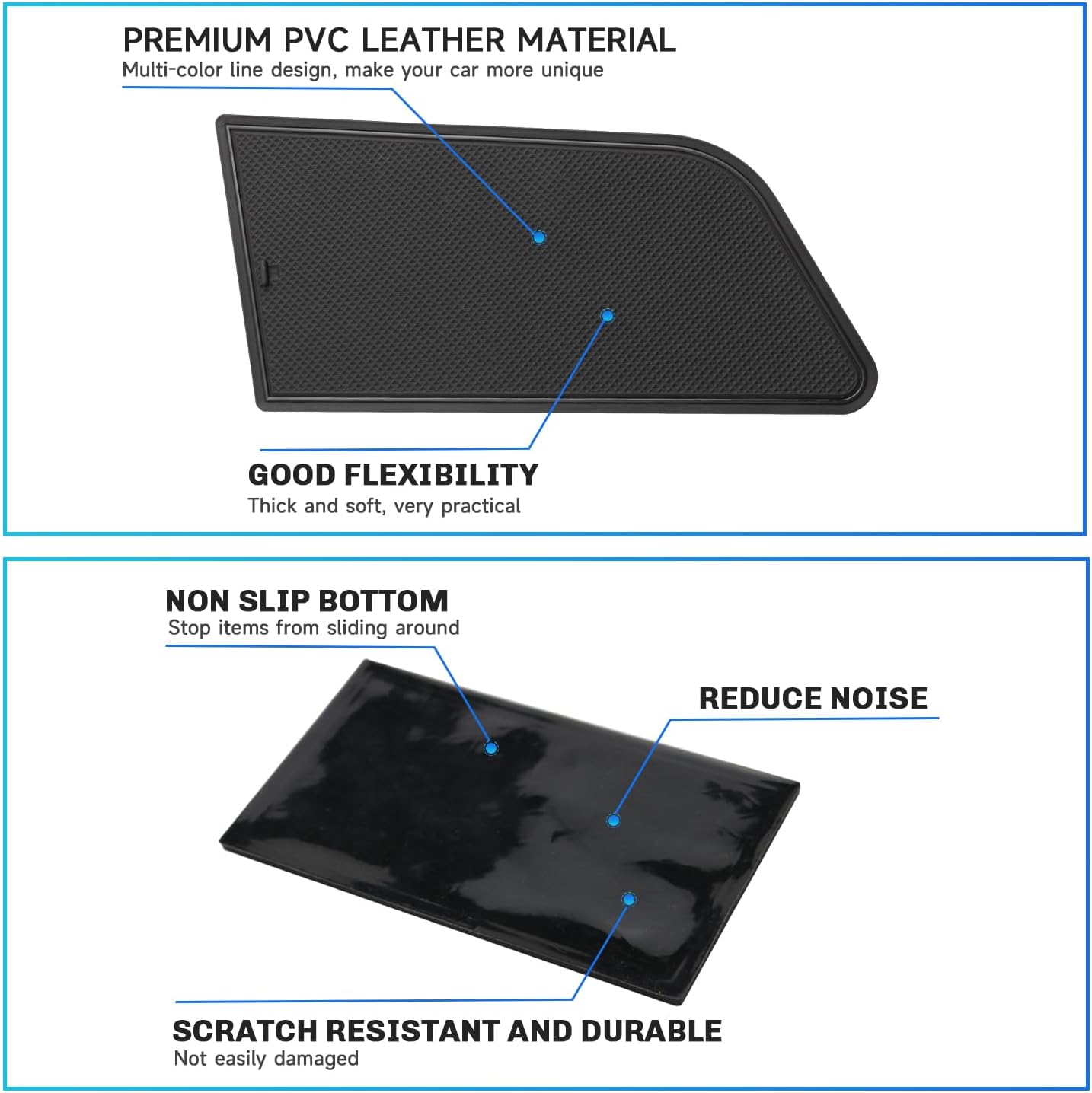 Volkswagen Taos Door Slot Mats 2022-2025