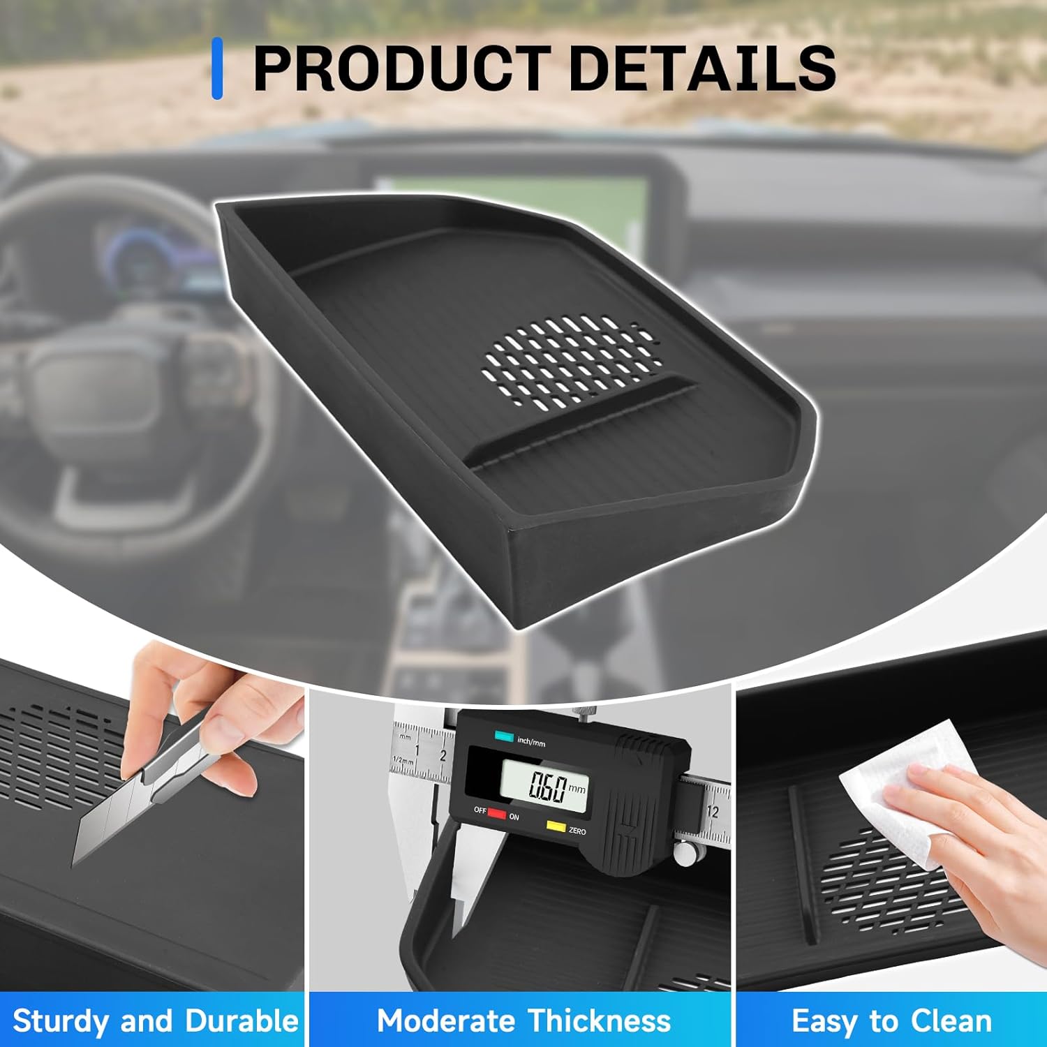 For Toyota Land Cruiser Screen Back Organizer 2024 2025 2026