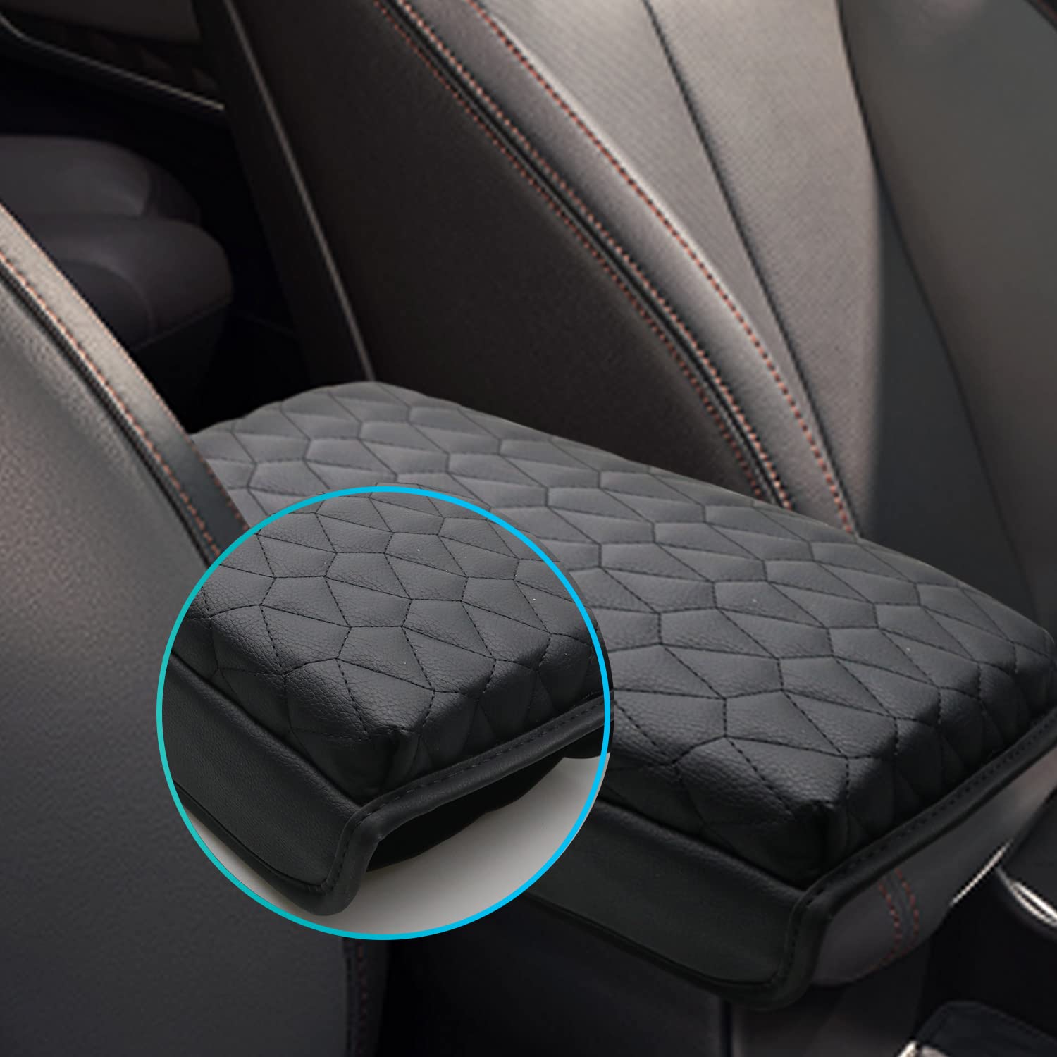 Hyundai Santa Fe Armrest Cover 2019-2020 - LFOTPP Car Accessories