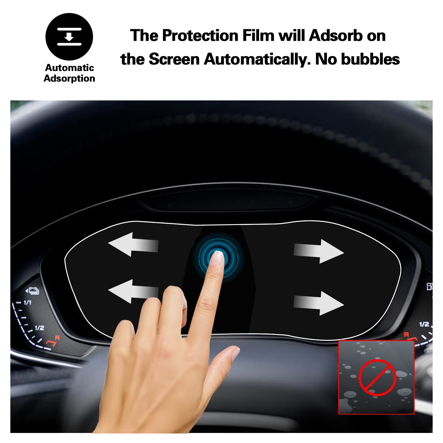 Audi A4 A5 Q5 Dashboard Screen Protector 2019+ - LFOTPP Car Accessories