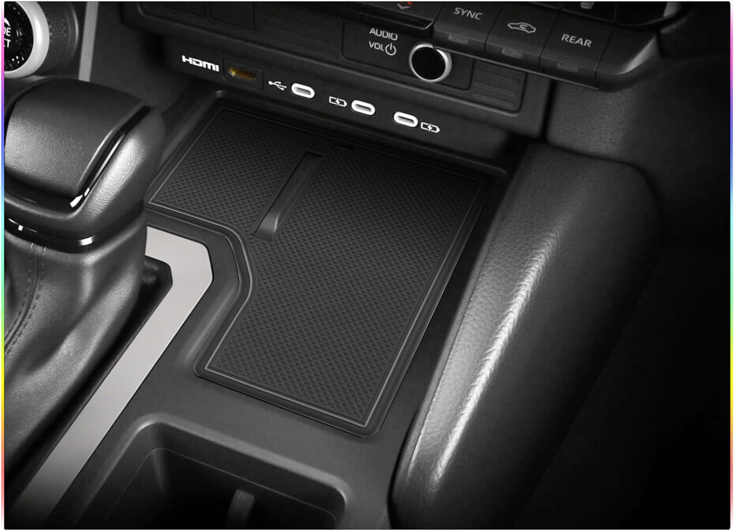 For Toyota Land Cruiser Door Compartment Cup Console Liners 2024 2025 2026