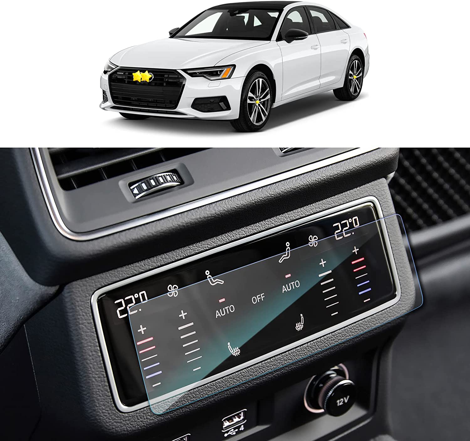 Audi A6 A7 Displayschutzfolie 2019+