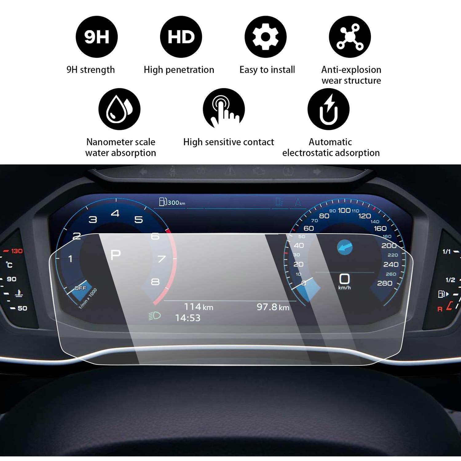 Audi Q3 F3 Screen Protector 2019+ - LFOTPP Car Accessories