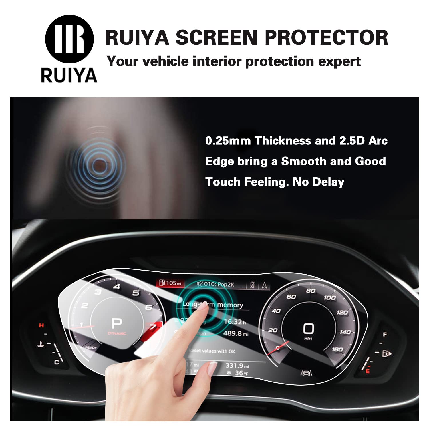 Audi A4 A5 Q5 Dashboard Screen Protector 2019+ - LFOTPP Car Accessories