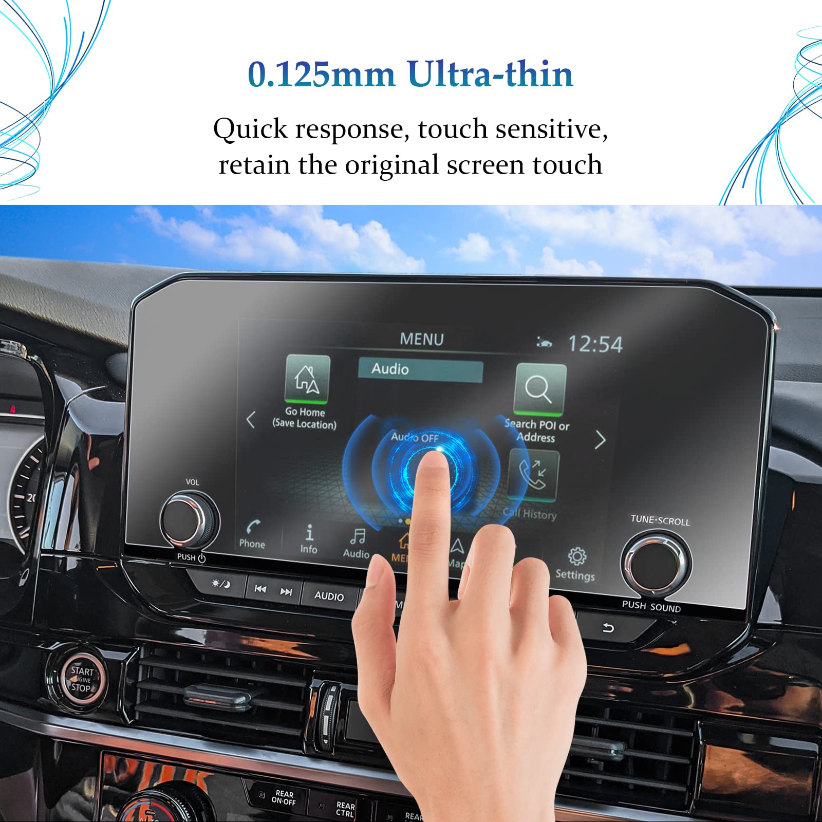 Nissan Pathfinder 8" Screen Protector 2022+ - LFOTPP Car Accessories