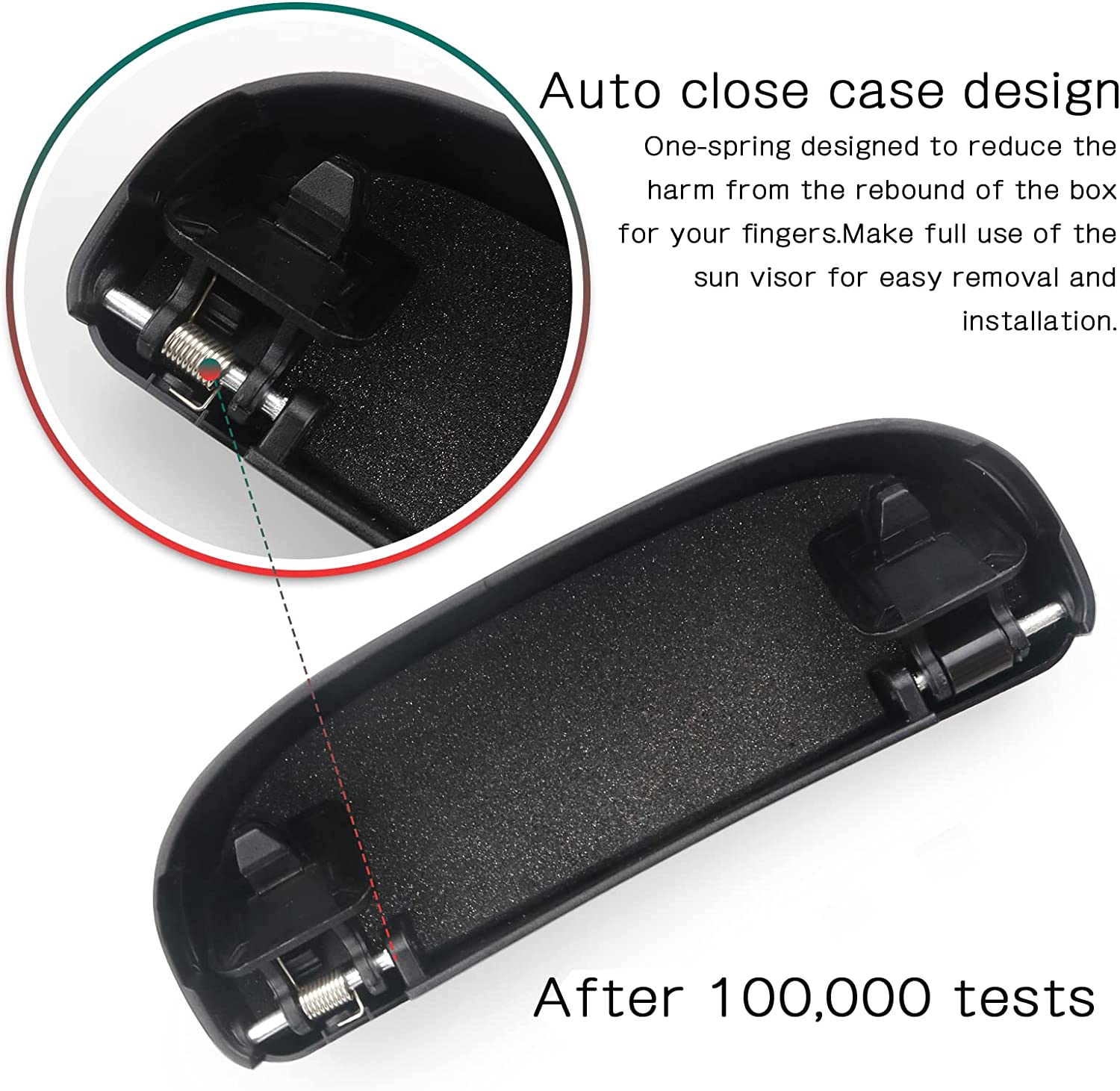 VW Polo MK6 Car Glasses Case - LFOTPP Car Accessories
