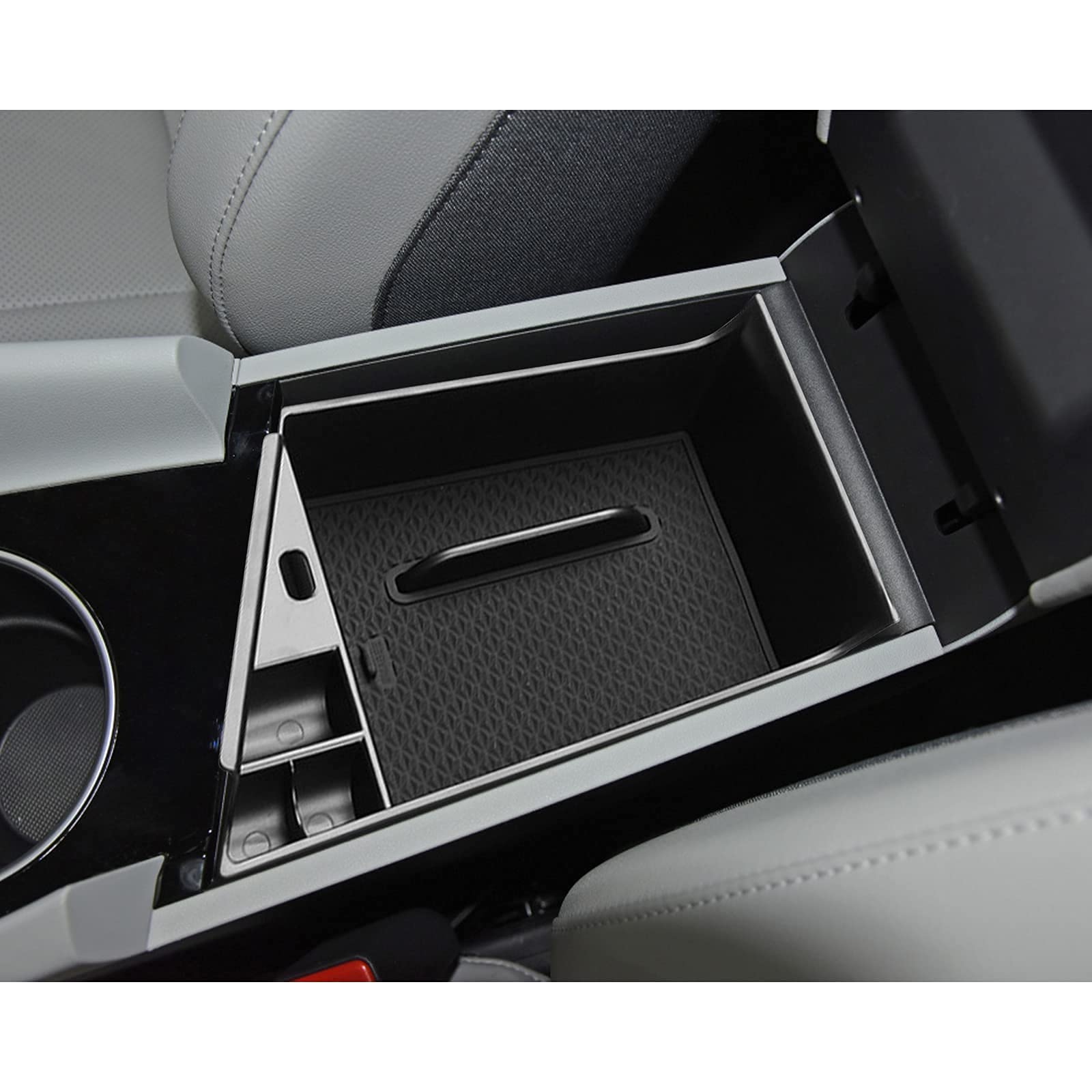 Hyundai Elantra Limited Hybrid Center Organizer Storage Tray 2021+ - LFOTPP Car Accessories