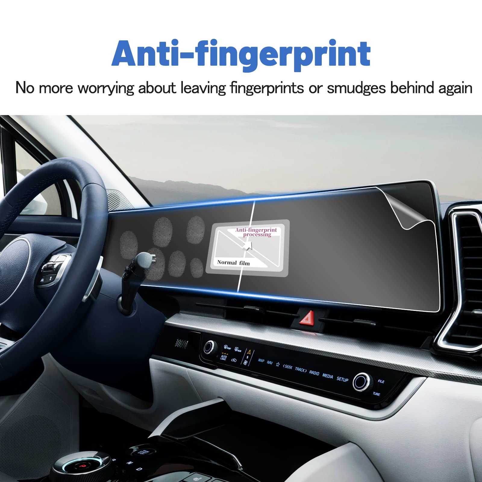 Kia Sportage NQ5 Entire Nano Screen Protector 2022+ - LFOTPP Car Accessories