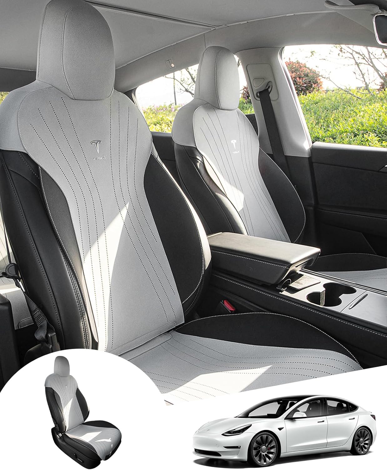 Tesla Model 3/Y Original Seat Cover (2pcs/set)