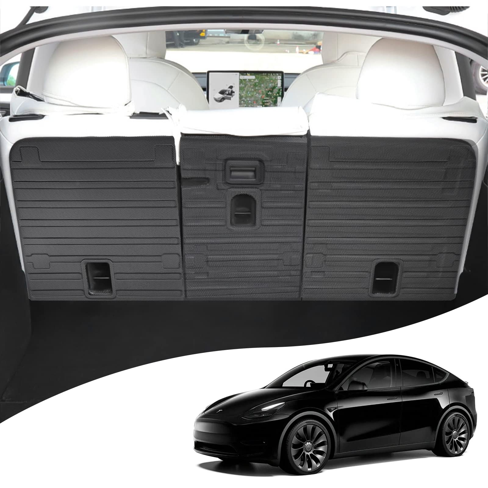 Tesla Model Y Rear Seats Mats 2020+ - LFOTPP Car Accessories