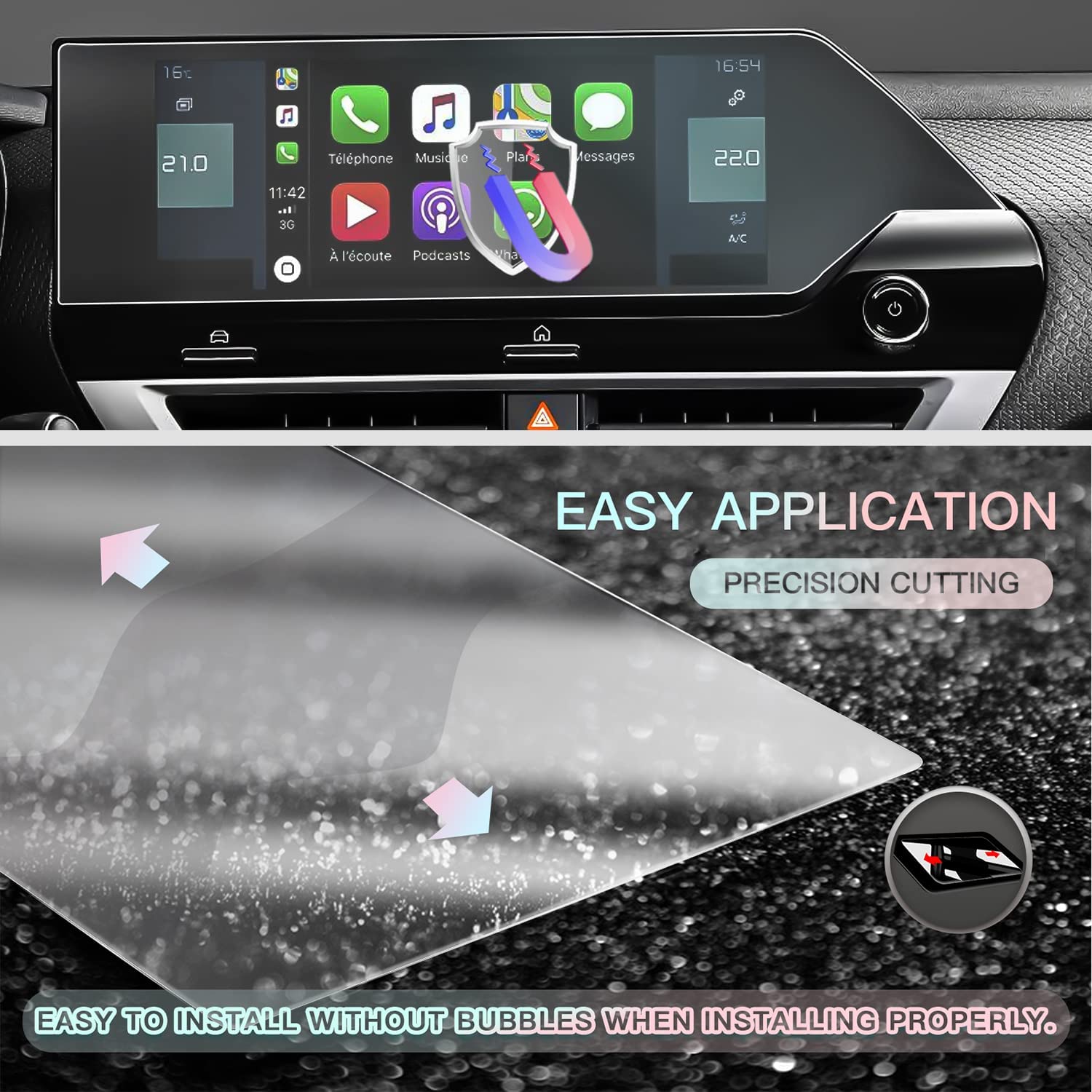 Citroen C4 E-C4 Nano Screen Protector 2021+ - LFOTPP Car Accessories