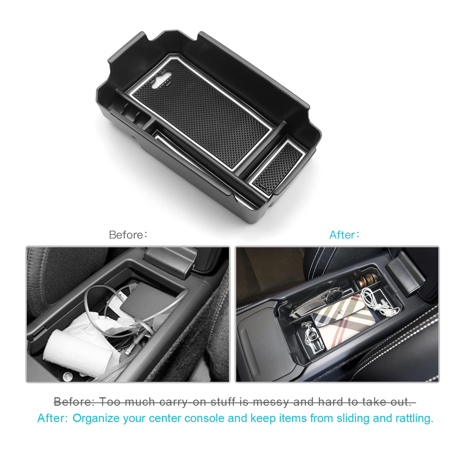 Volvo XC40 Center Armrest Storage Tray 2018+ - LFOTPP Car Accessories